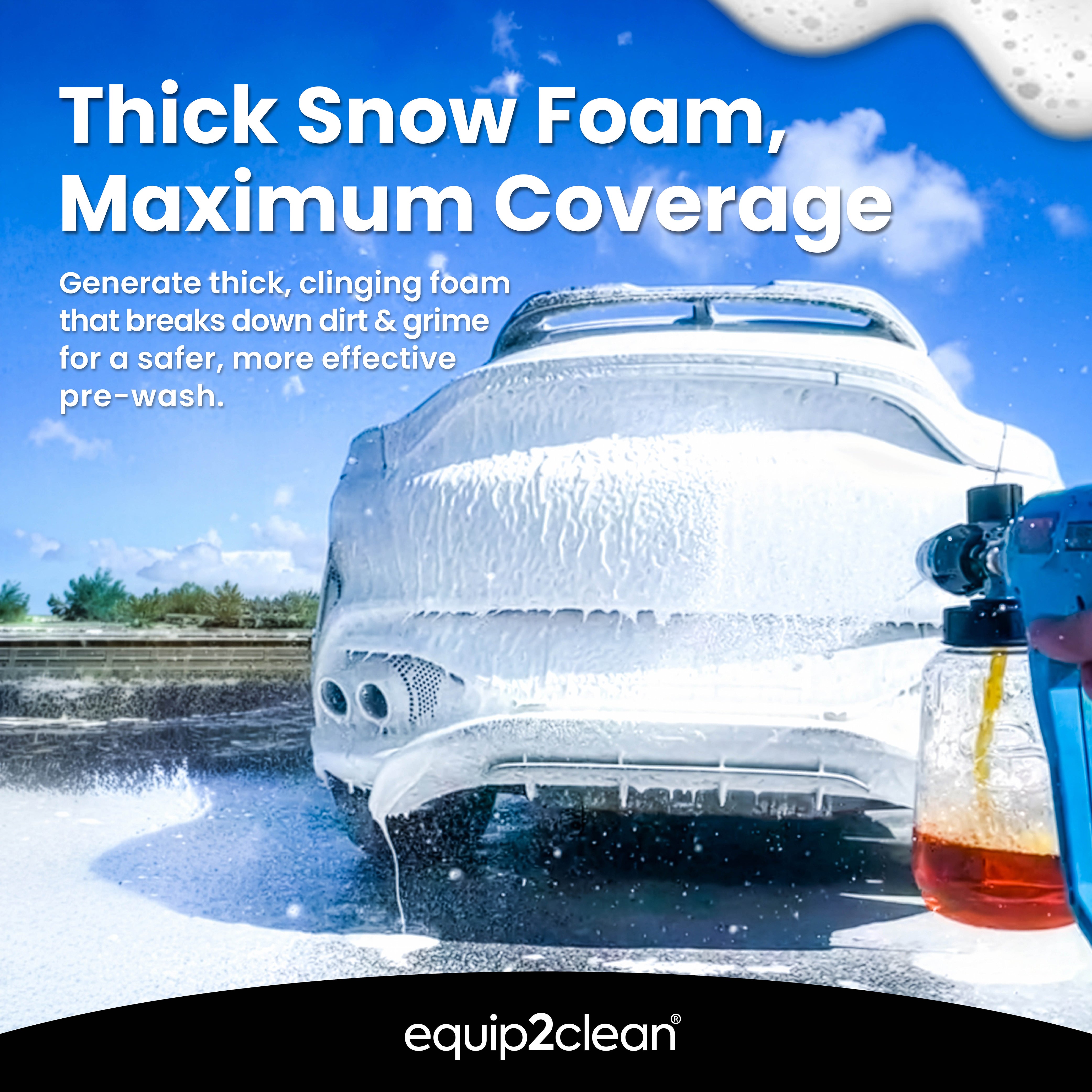 Aquaspray® Snow Foam Cannon