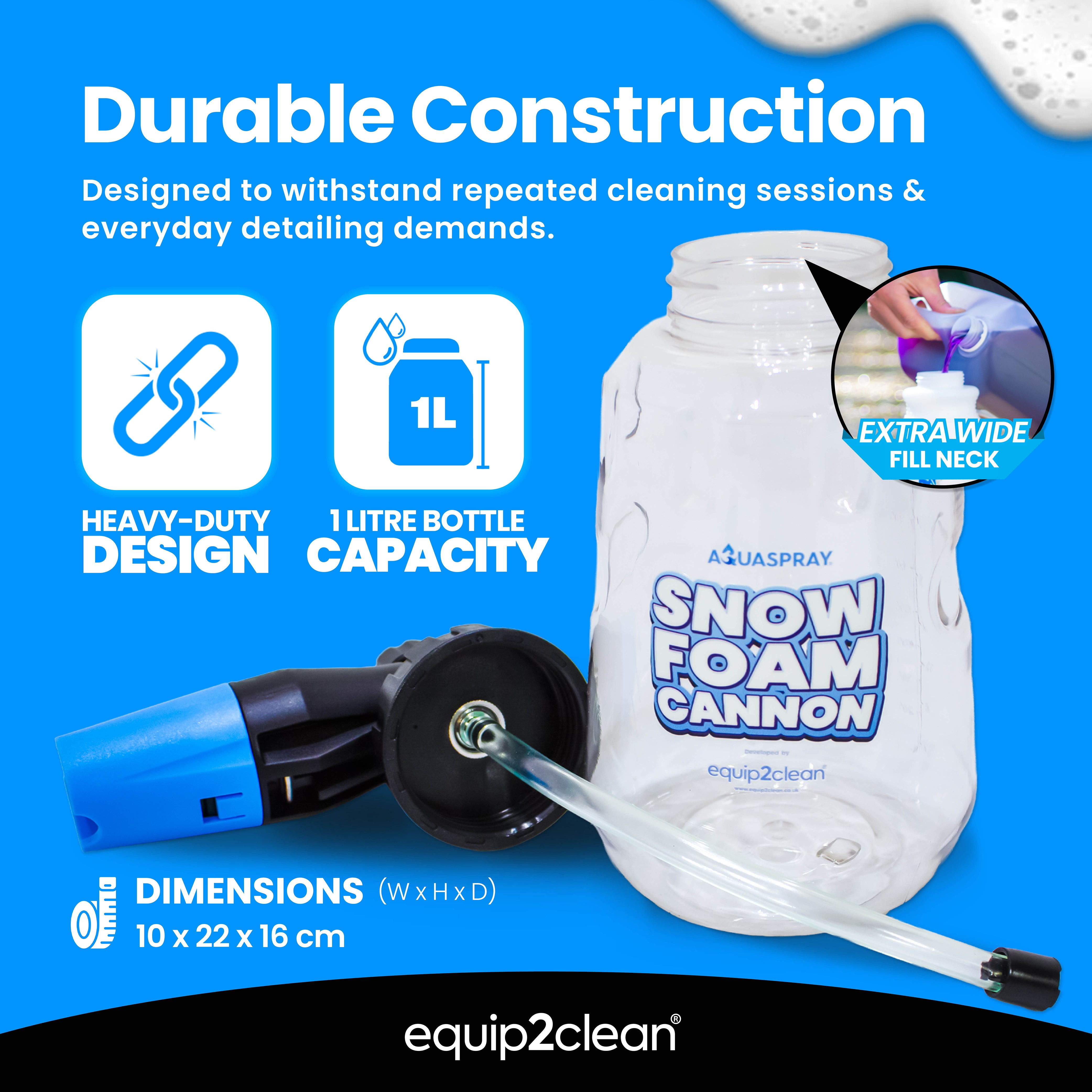 Aquaspray® Snow Foam Cannon