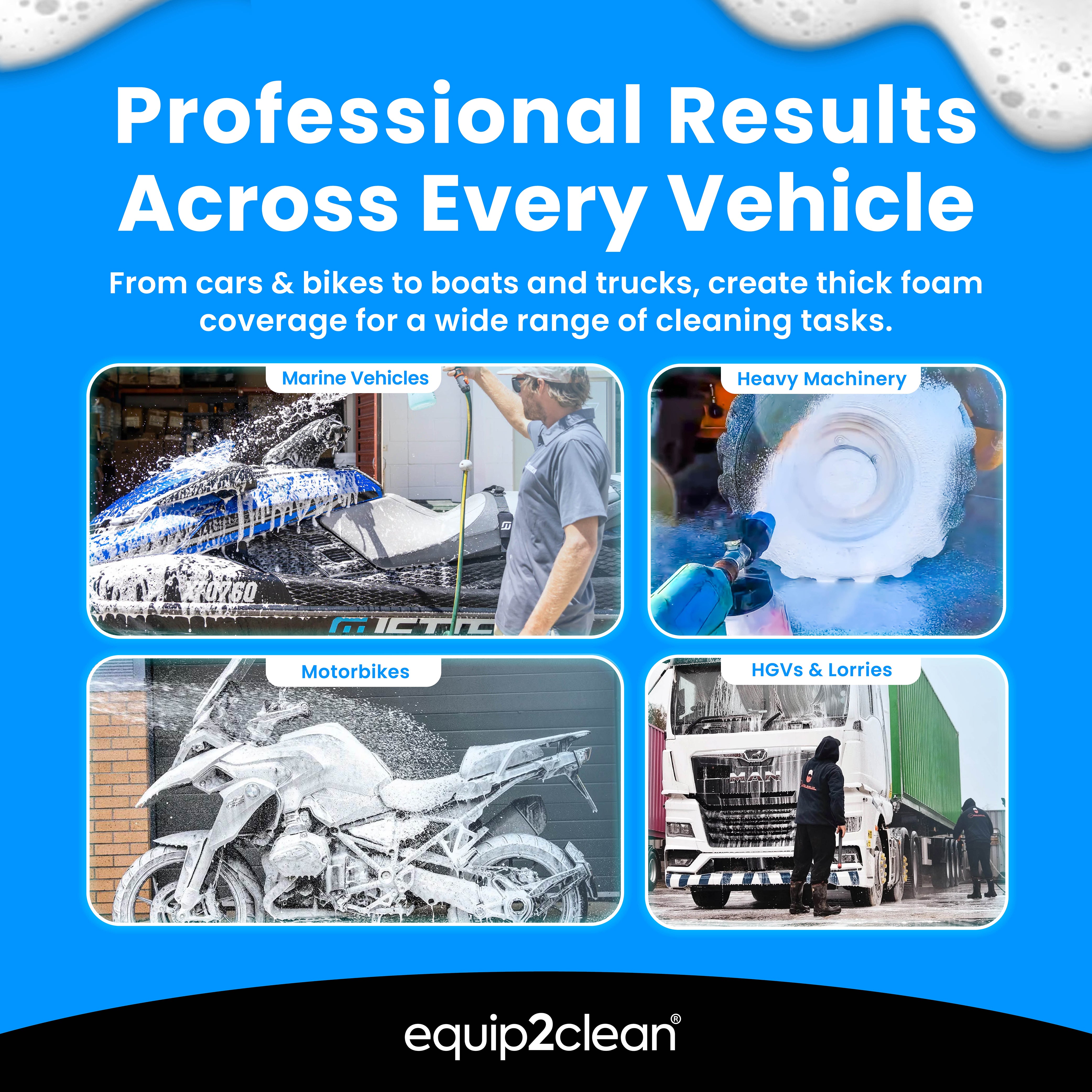 Aquaspray® Snow Foam Cannon