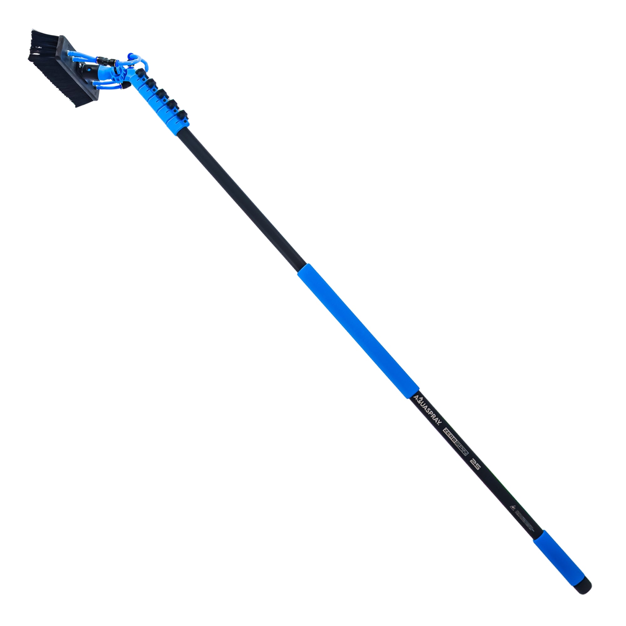 Grade A Aquaspray 25ft Water-fed Telescopic Window Cleaning Pole - alternate angle