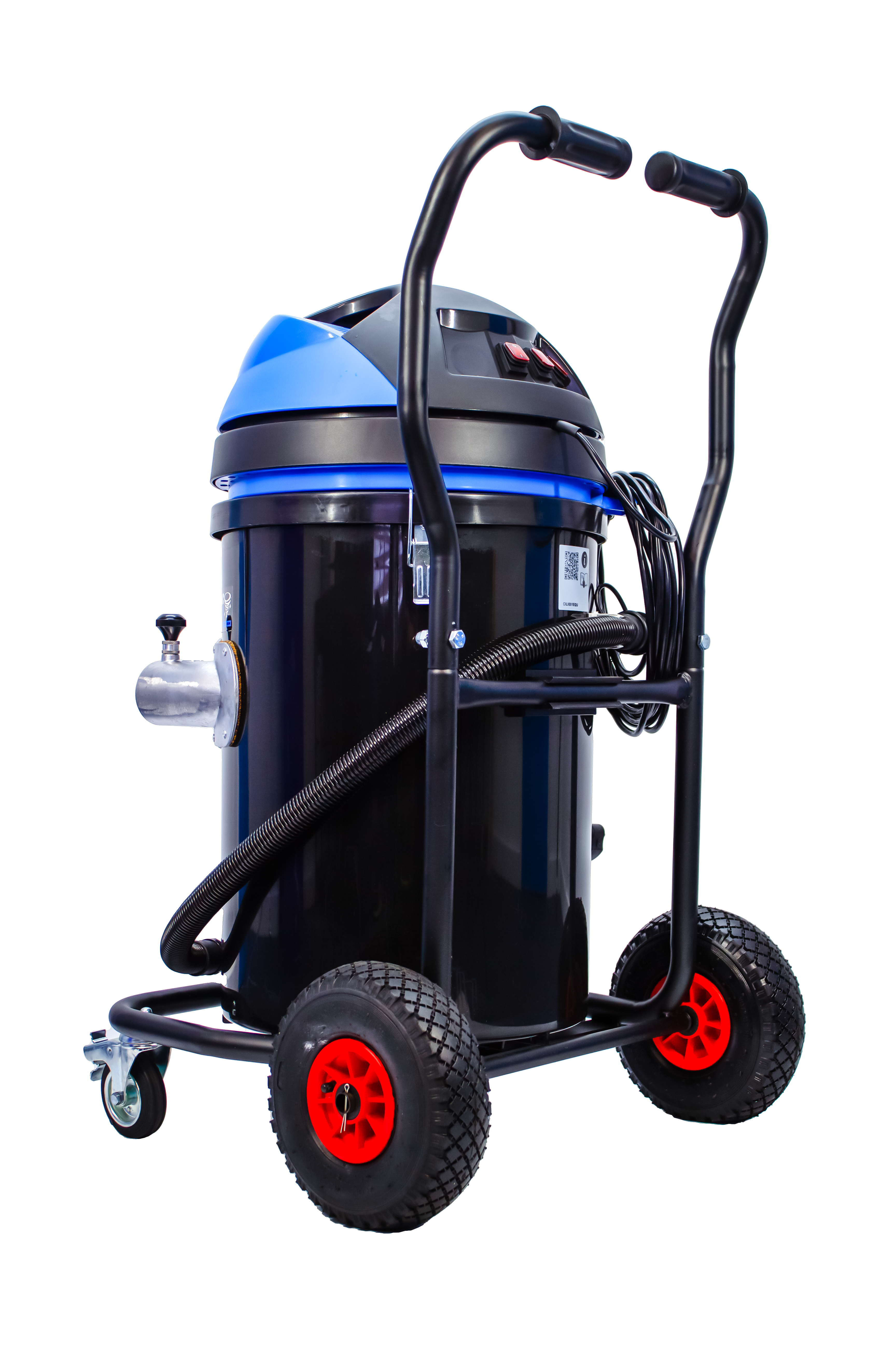Kiam CYCLONE All Terrain Gutter Vacuum System 3600W 76L Polypropylene (Black) - rear view