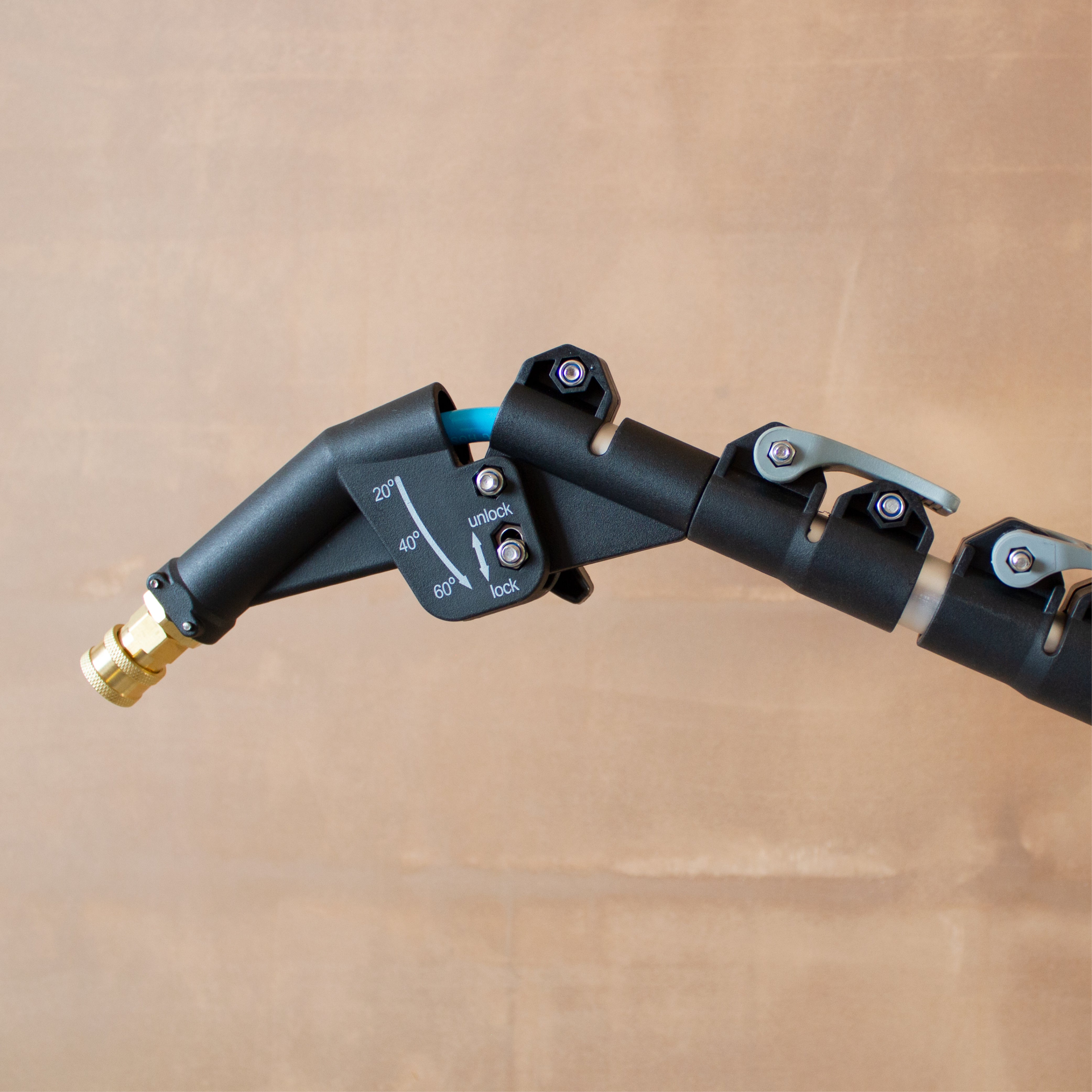 AquaReach Pro 5.4m (18') LIGHTWEIGHT Telescopic Lance with FREE HARNESS