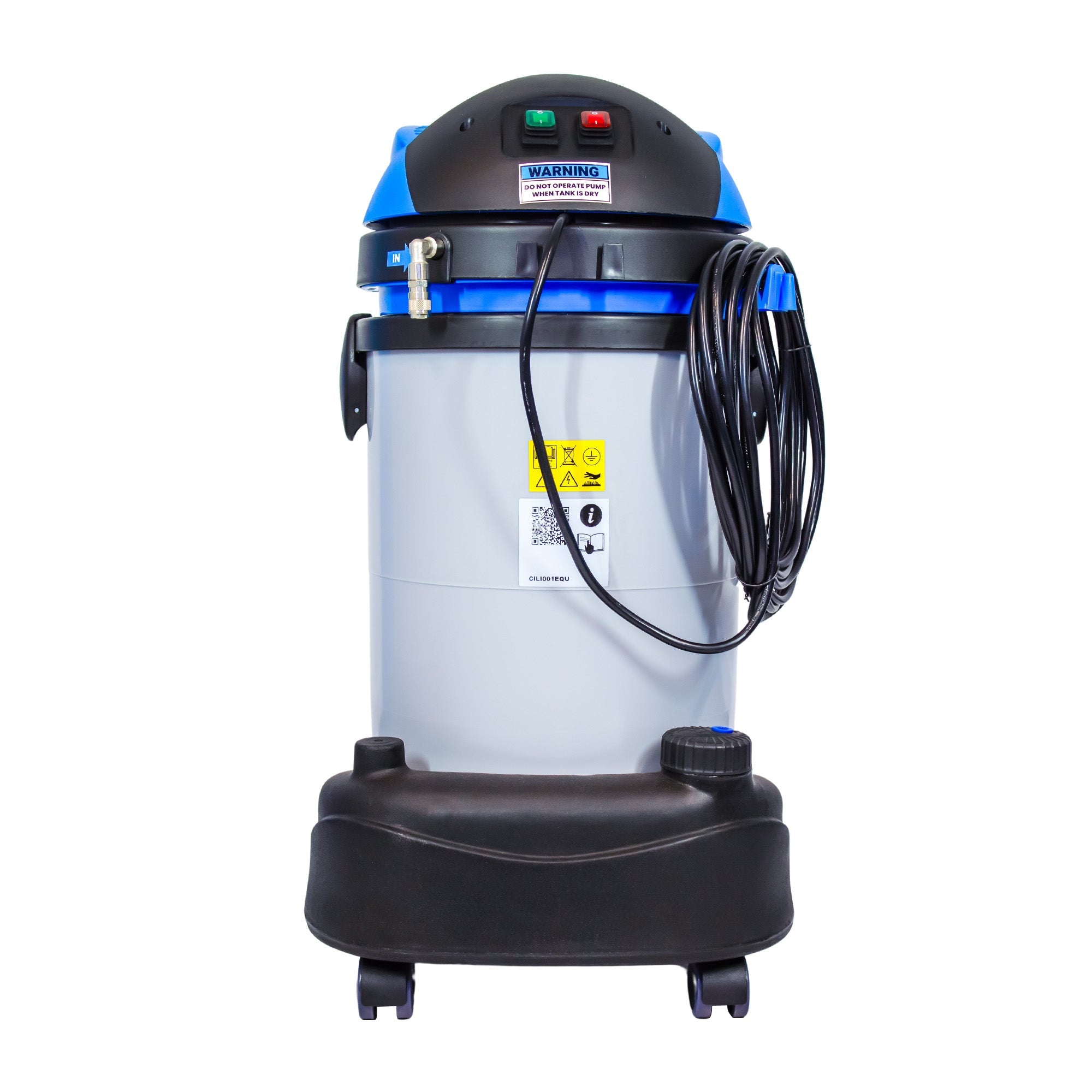 GRADE A Aquarius Hot 1400 Professional Hot Water Carpet and Upholstery Cleaner - alternate angle