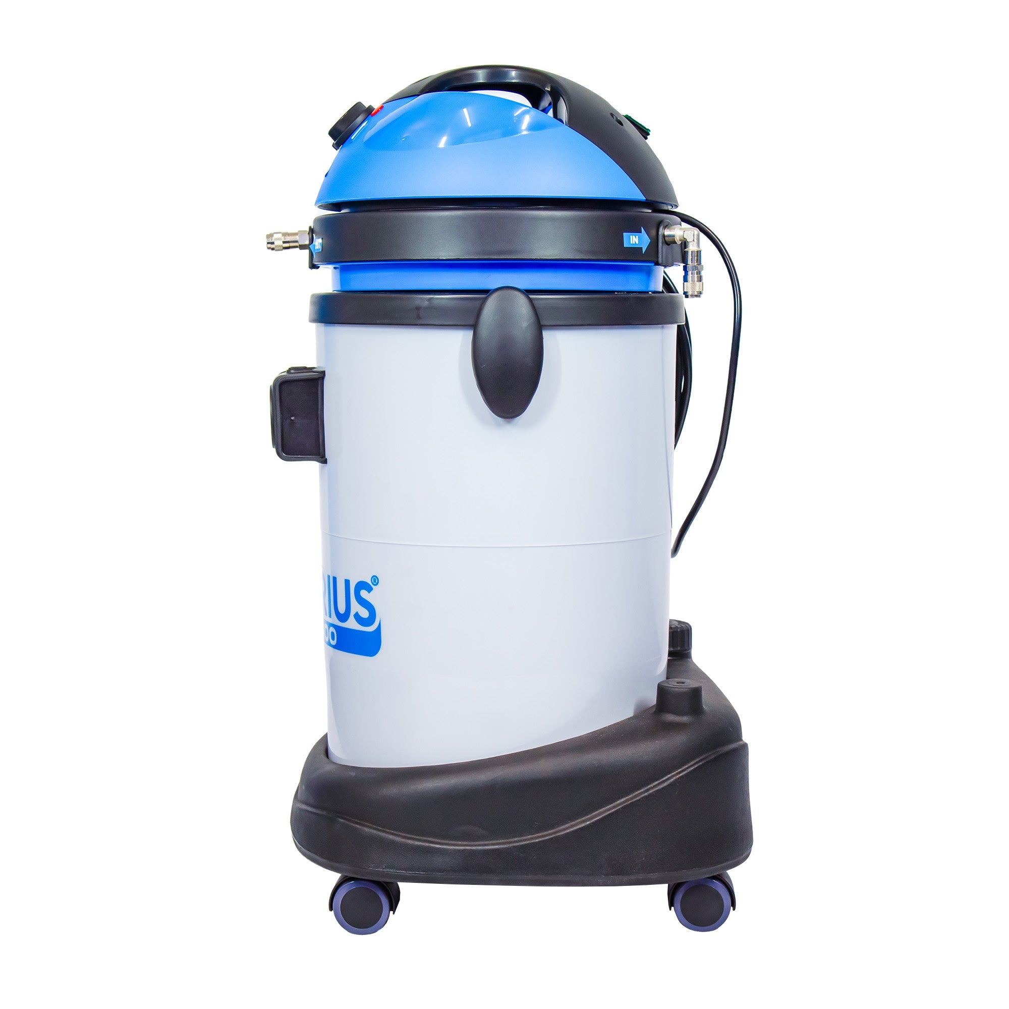GRADE A Aquarius Hot 1400 Professional Hot Water Carpet and Upholstery Cleaner - in use