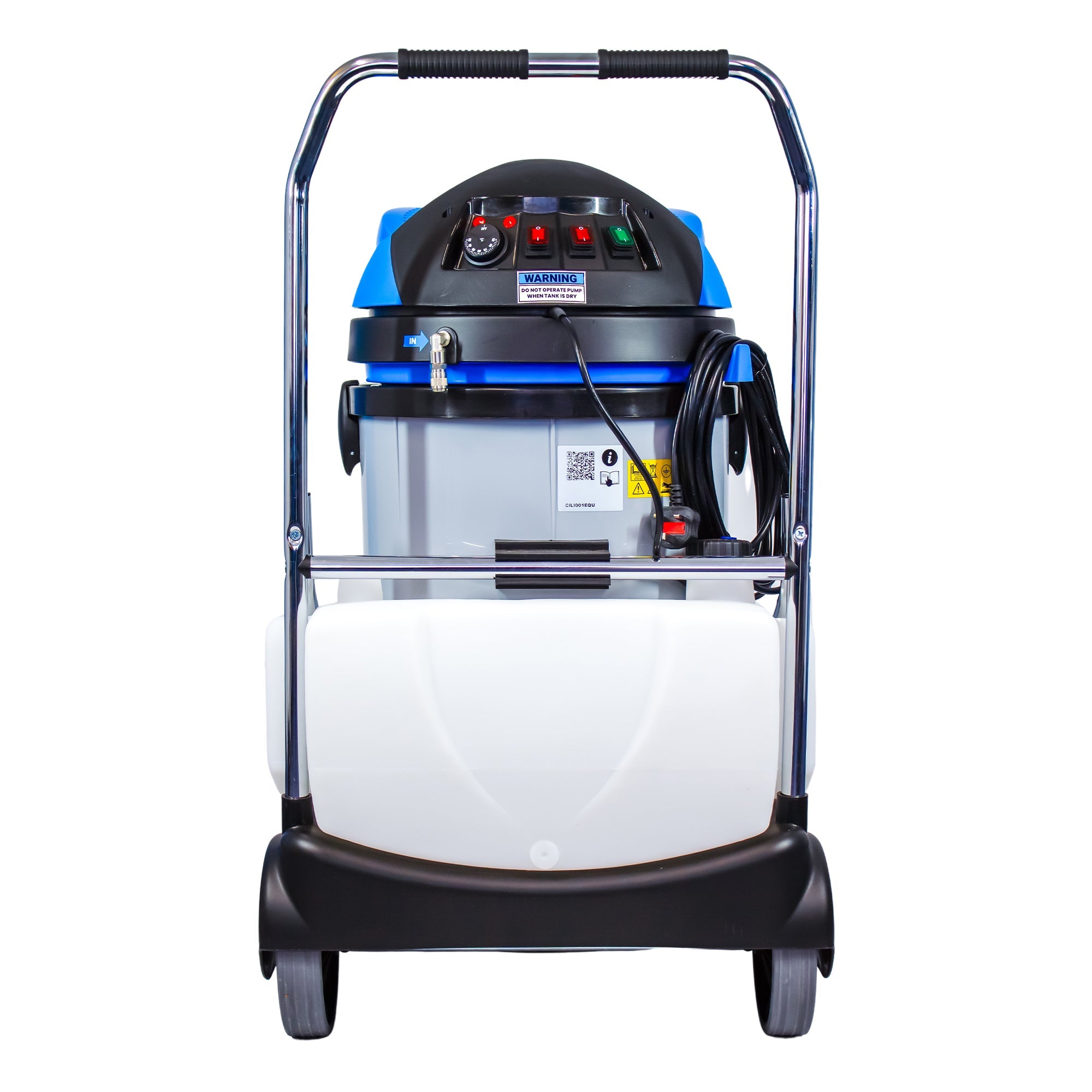Grade A Aquarius Hot 2800 Professional Hot Water Carpet and Upholstery Cleaner - side view