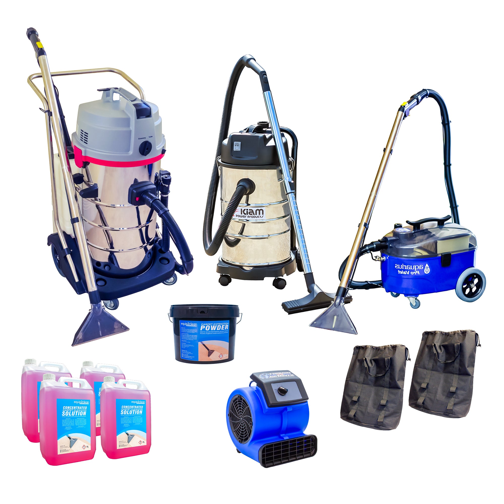 Professional Carpet and Upholstery Cleaning Equipment Business Start-Up Pack (Aquarius Contractor)