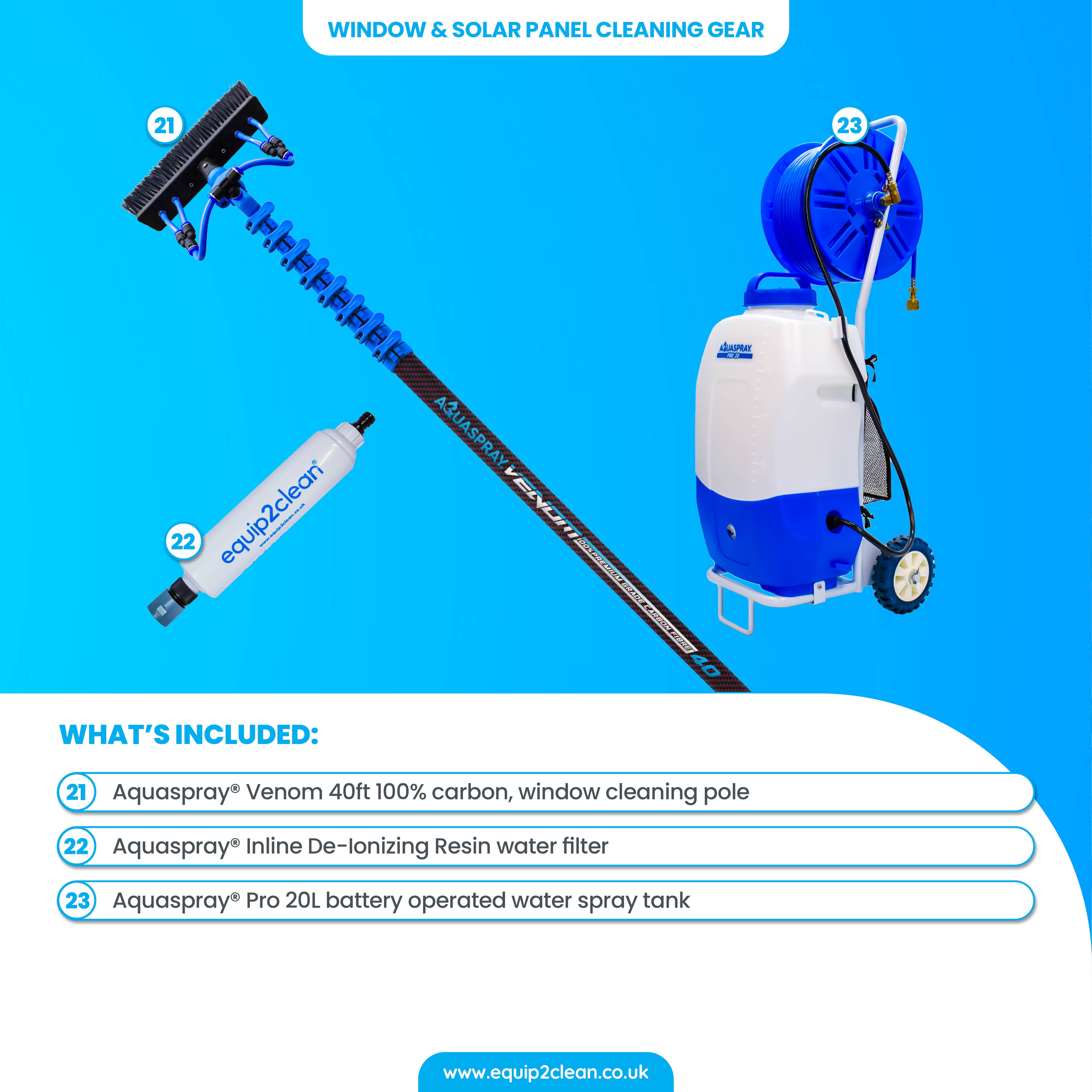 Bronze - Ultimate Honda Exterior Cleaning Business Start-Up Package - Pressure Washing, Gutter, Window, Roof Cleaning Equi...