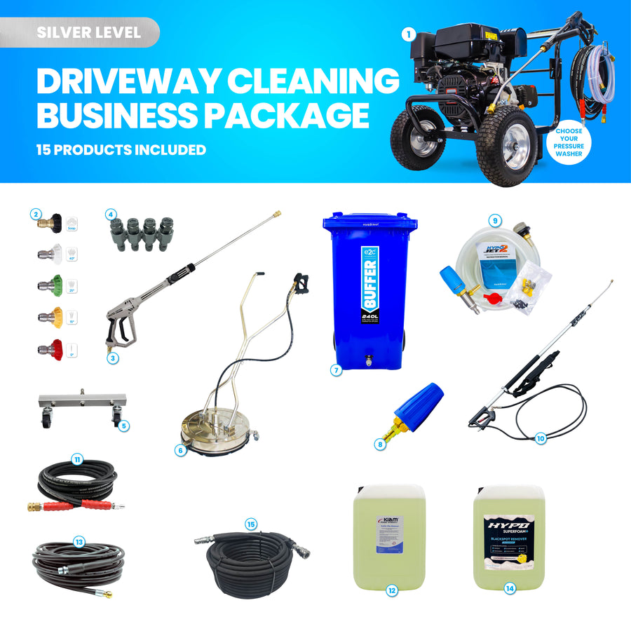 Silver Driveway Cleaning Specialist Business Start-up Package