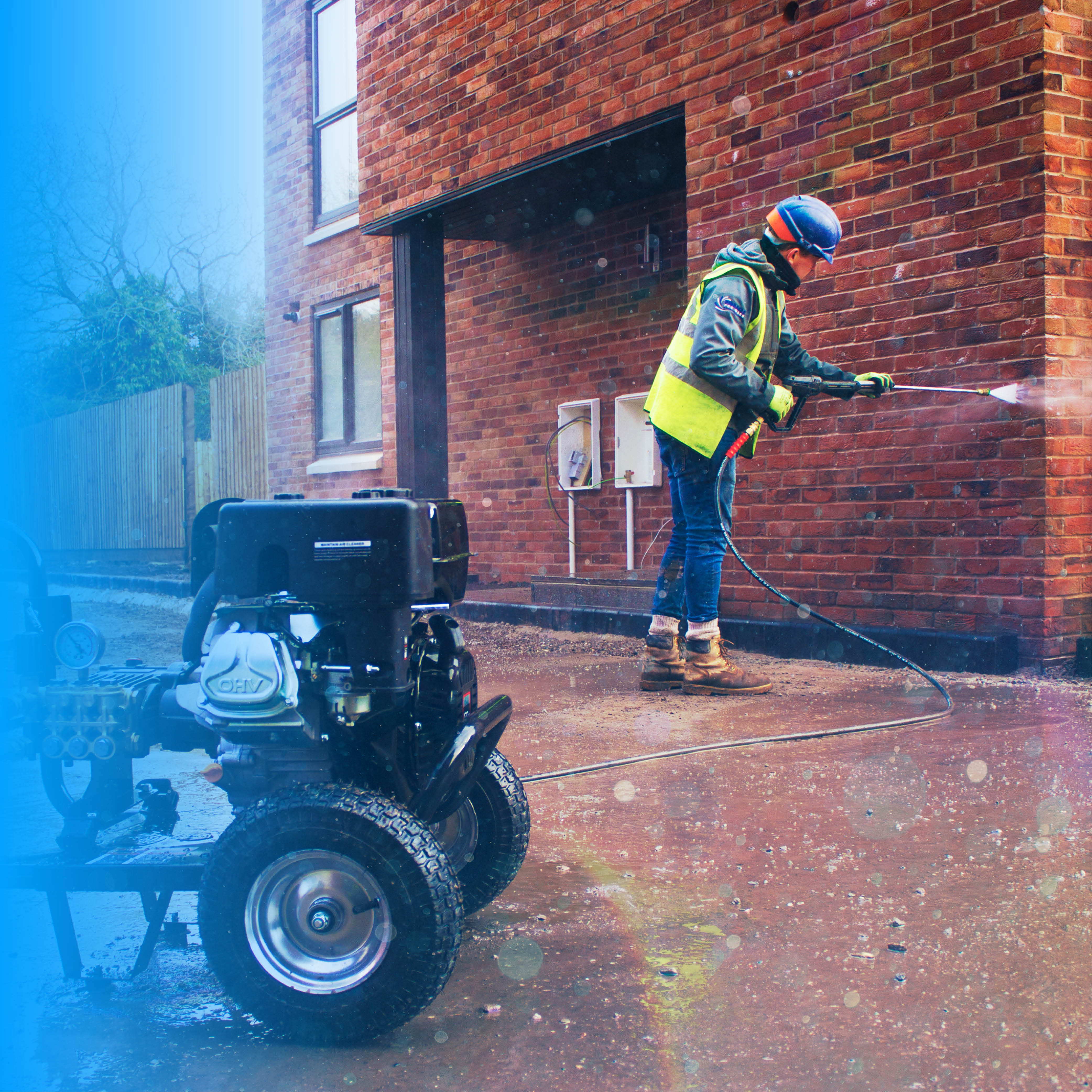 Silver - Ultimate Honda Exterior Business Start-Up Package - Pressure washing, Gutter, Window, Roof cleaning equipment - s...