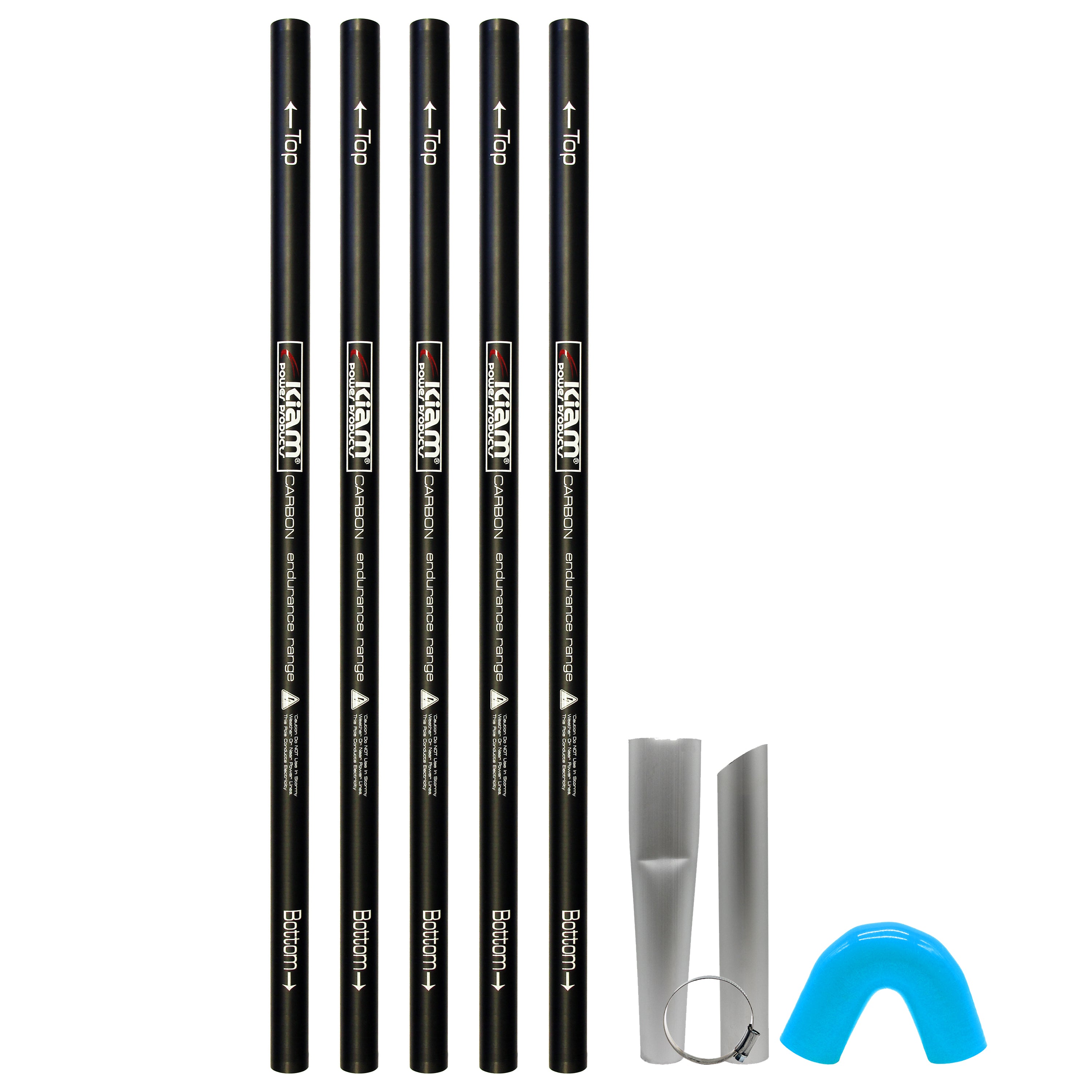 Kiam CYCLONE® Gutter Vacuum System 3600W Polypropylene (Black)