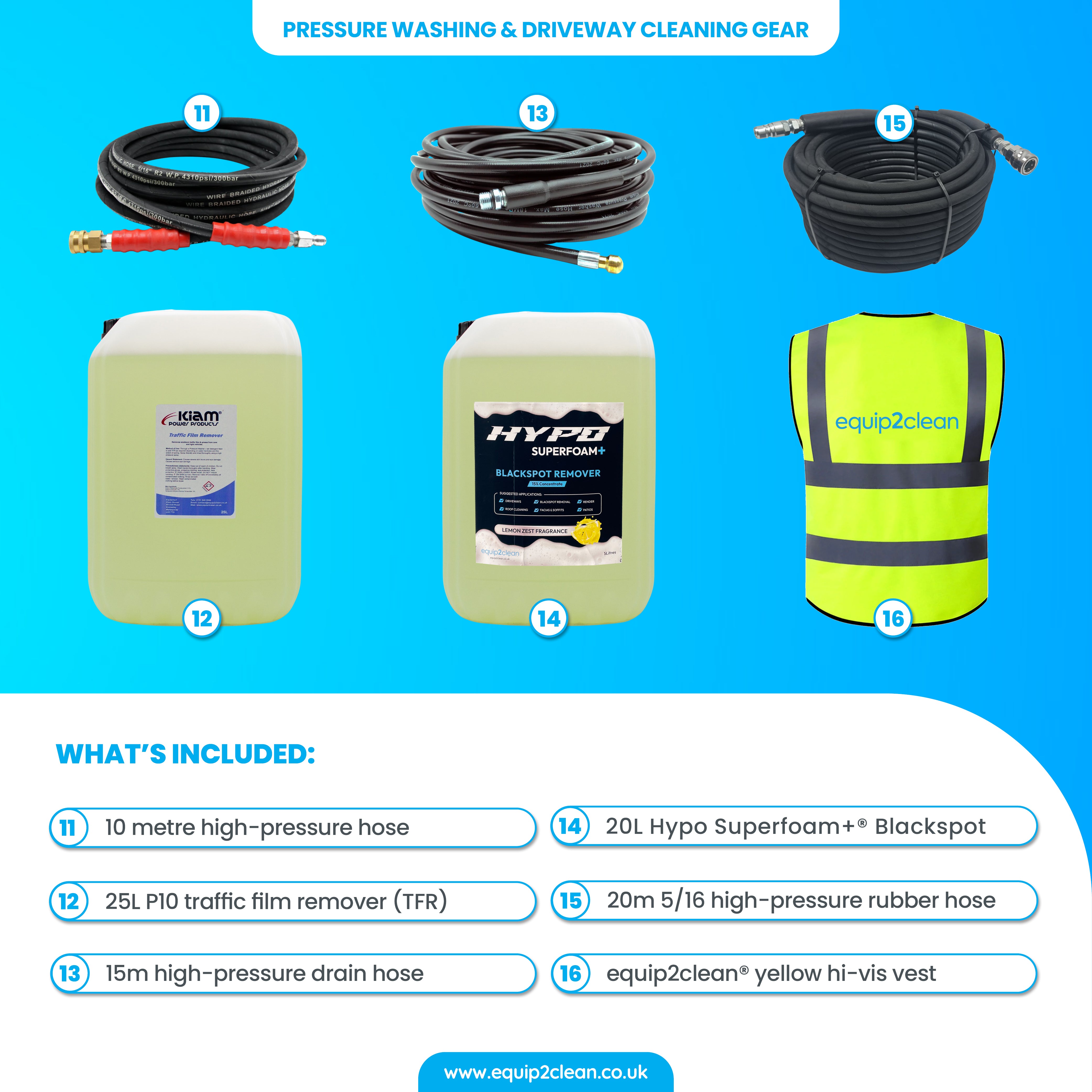 Silver Driveway Cleaning Specialist Business Start-up Package