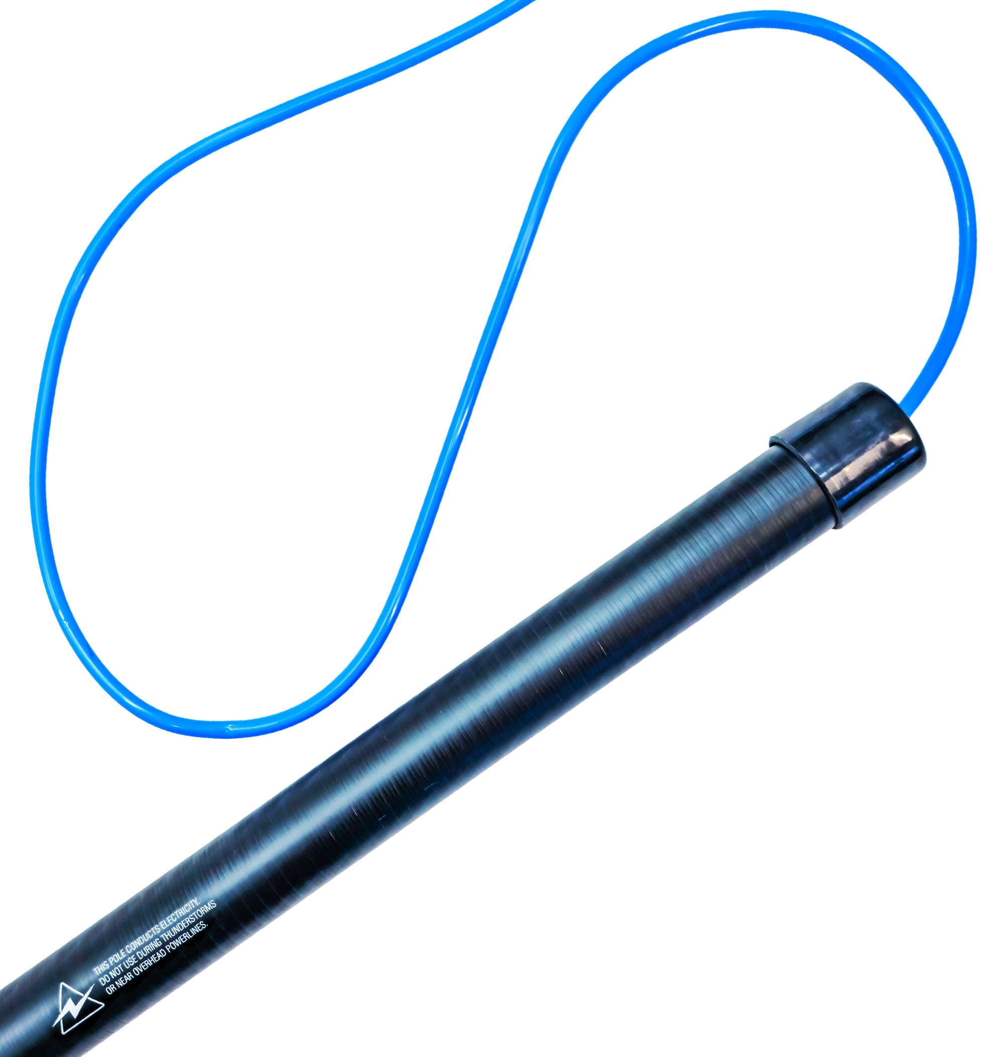 Aquaspray Venom 25ft Hybrid 70% Carbon, 30% Fiberglass Waterfed Window Cleaning Pole – 5 Sections - accessories included