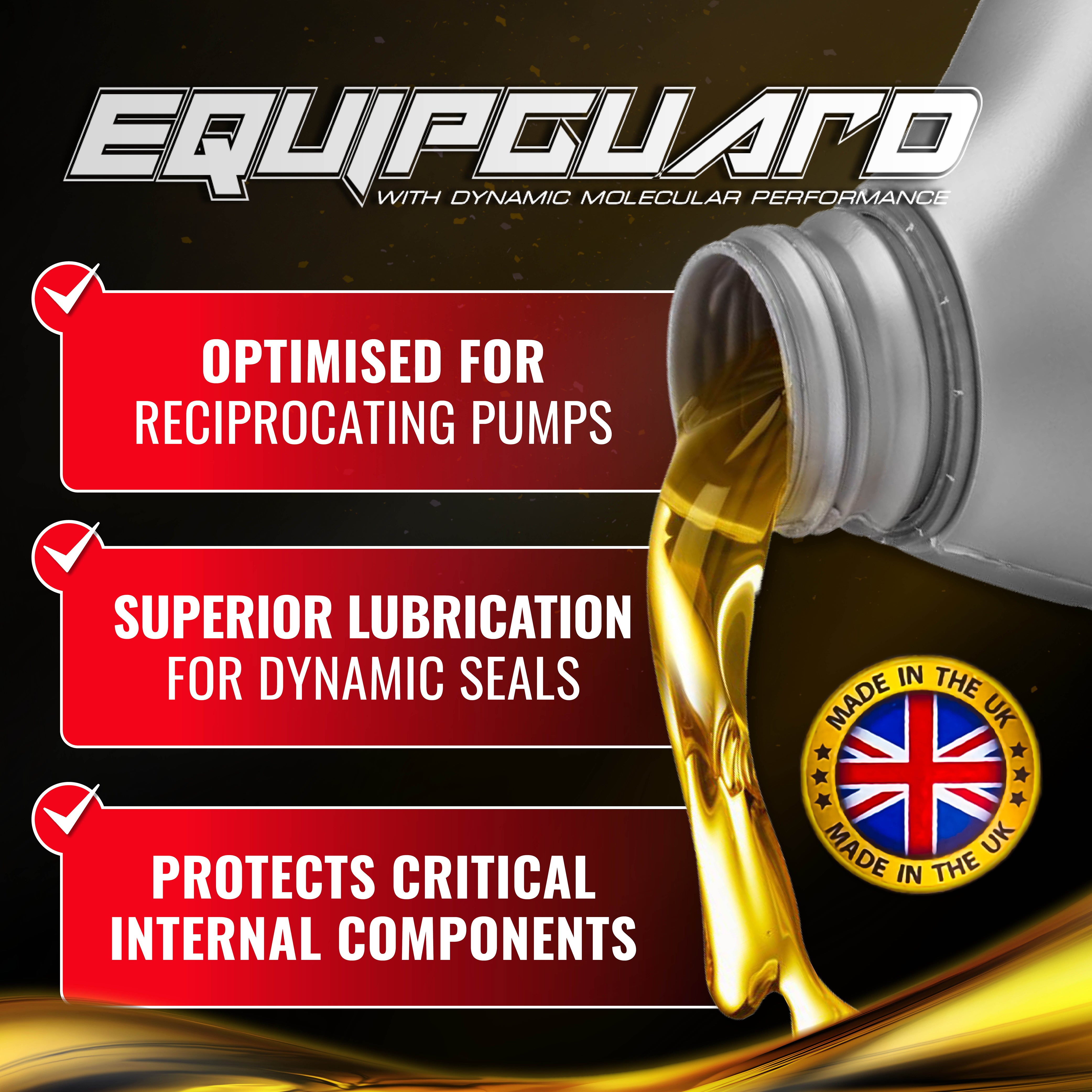 Equipguard® SAE-30 Pump Oil For Petrol and Diesel Pressure Washers (1L)