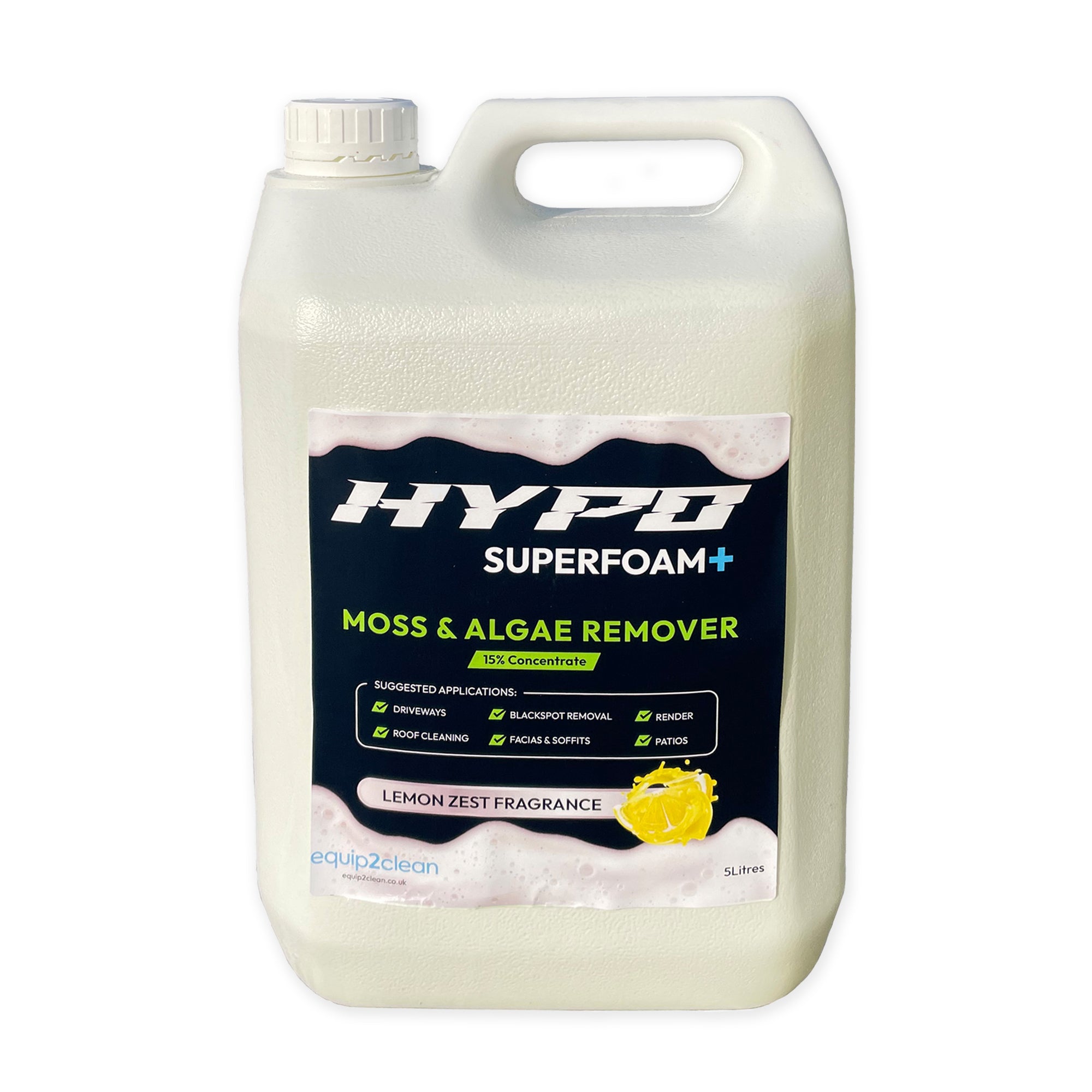 Hypo SuperFoam+ 10L (Moss & Algae Remover) Softwash Solution