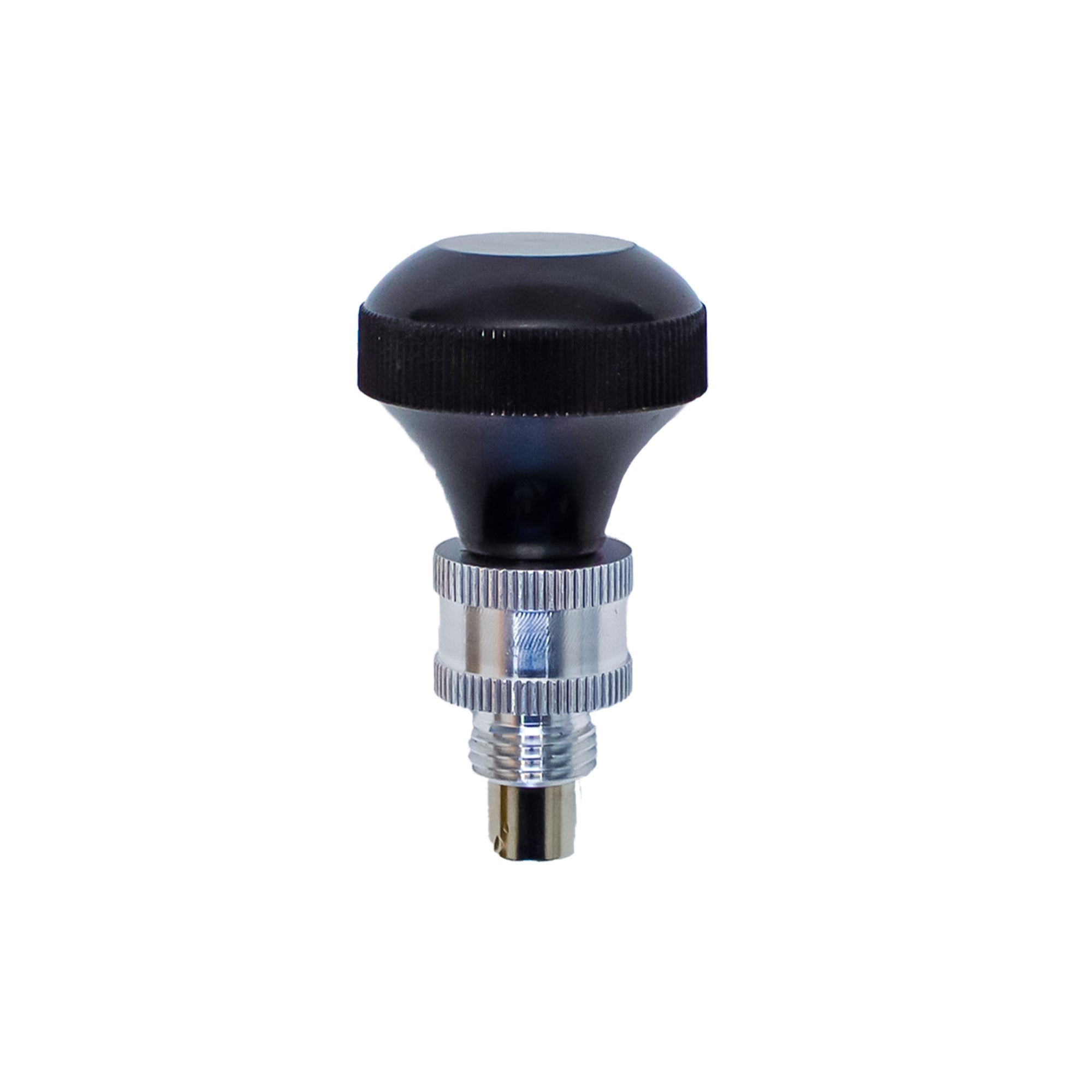 Cyclone Hose Inlet Retention Knob - detail view