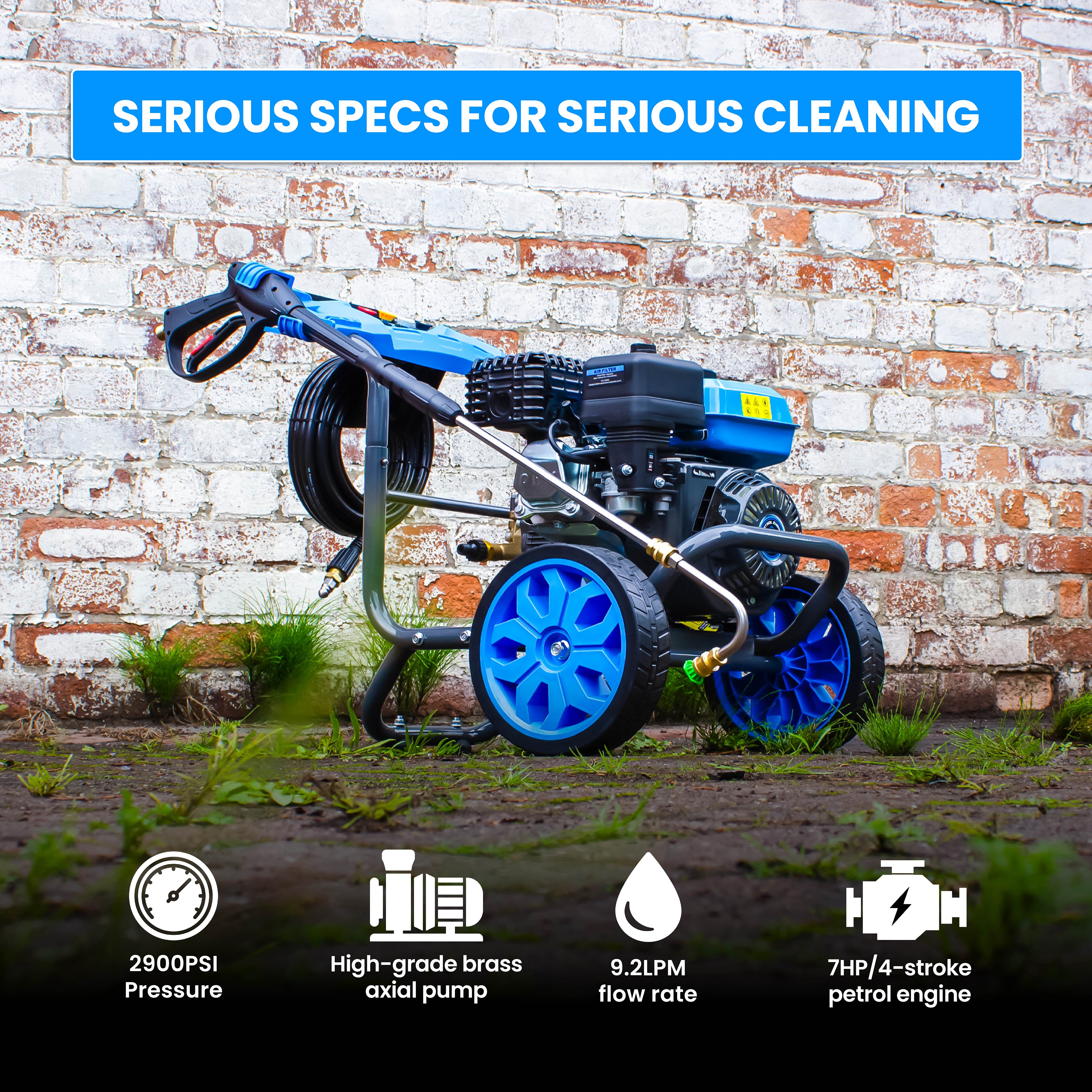 Grade A - Gorilla Power GP5200ETP Petrol pressure Washer