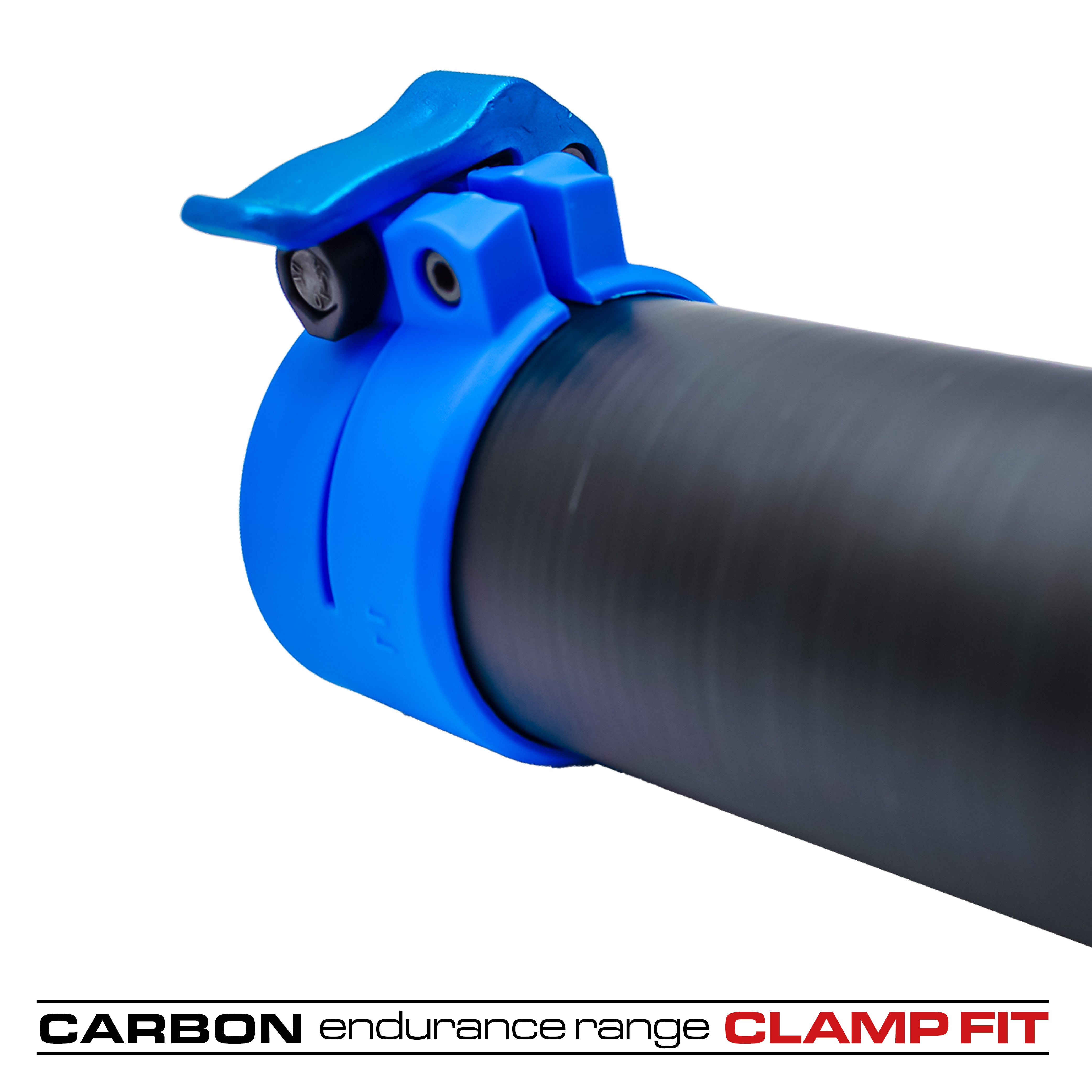 Clamped Carbon Fibre Gutter Vacuum Pole Kits (51mm Diameter) 20ft-40ft