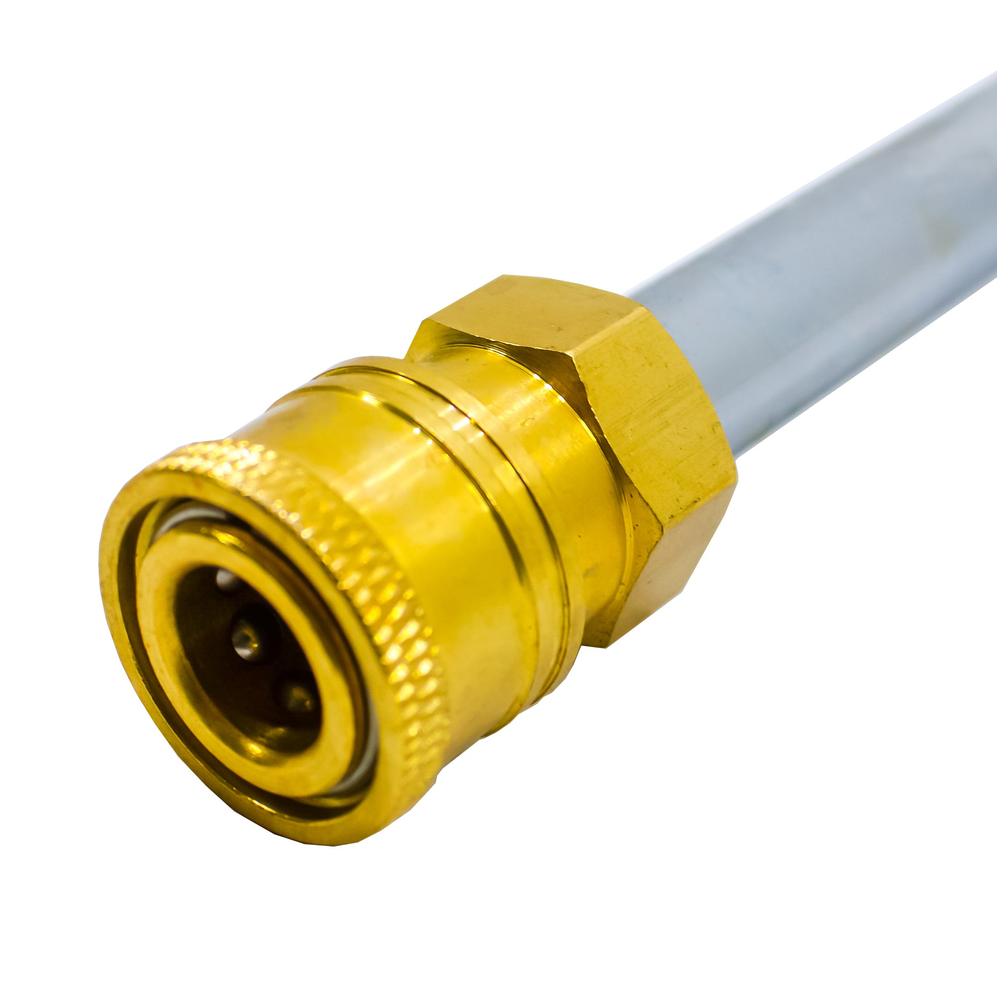 280 Bar Pressure Washer Trigger Gun & 900mm Lance – 3/8" male QC Inlet, 1/4" female QC Outlet