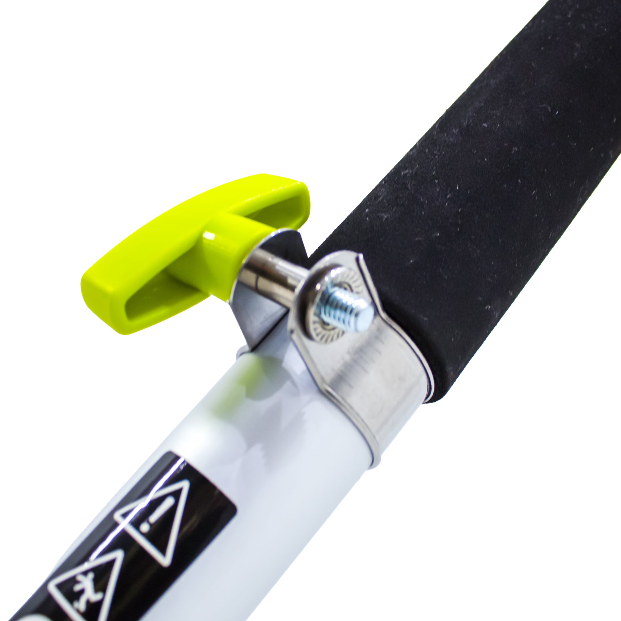 5.5m (18') Lightweight Aluminium Telescopic Lance with Brush – 6 Section, 4200 PSI