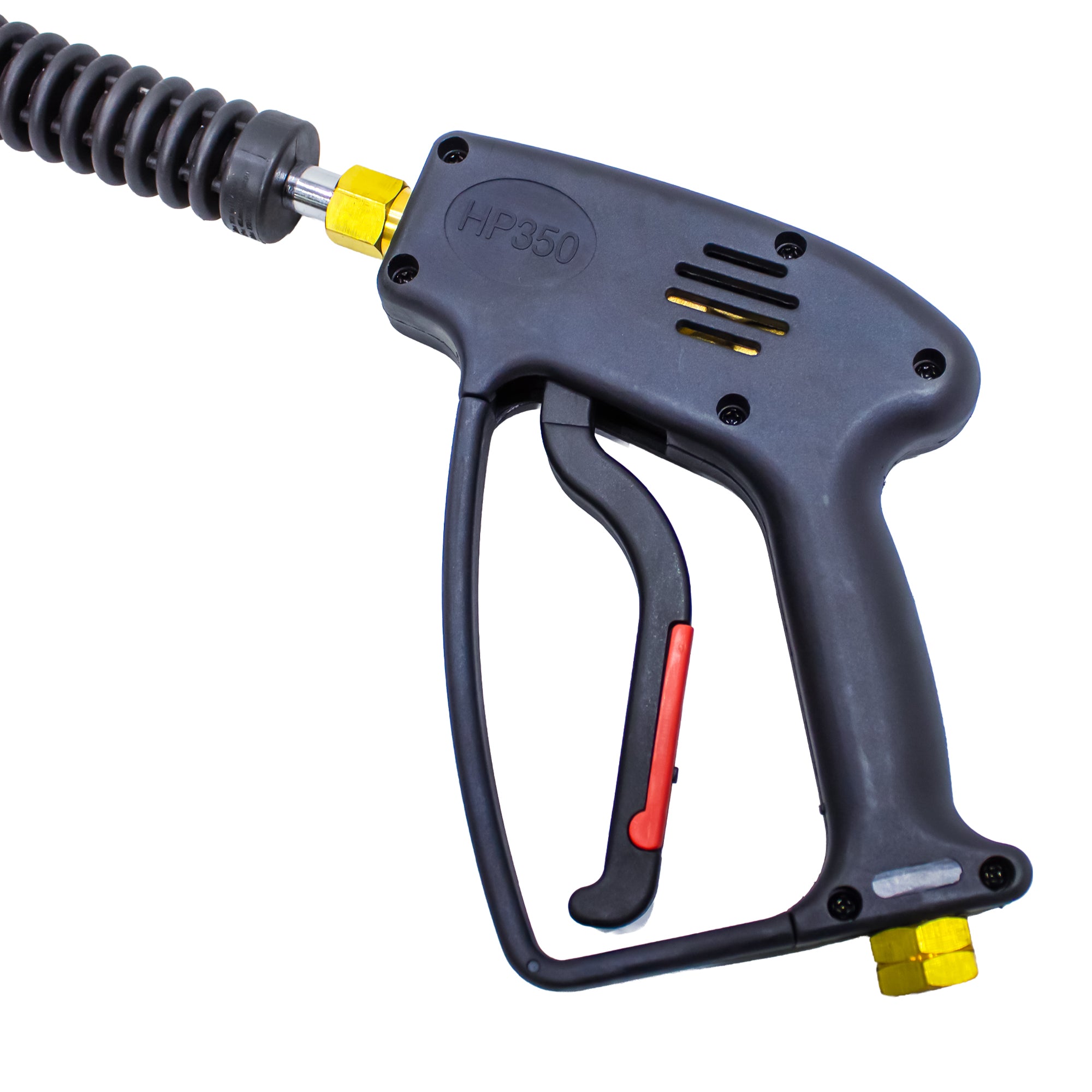 5000 PSI Hot & Cold Trigger Gun with Steel Lance – 345 Bar, 150°C, 3/8" Inlet, 1/4" BSP Nozzle