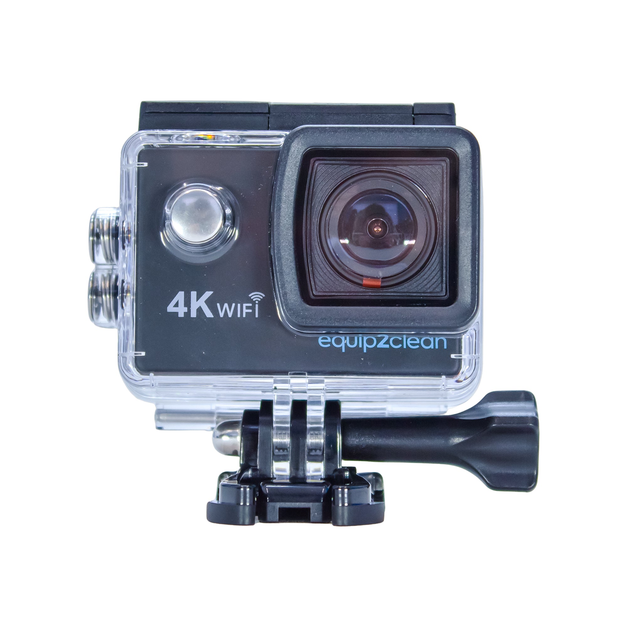 Wireless Gutter Vac WiFi Inspection Camera (Inc. Pole Brackets & Phone Holder) - side view