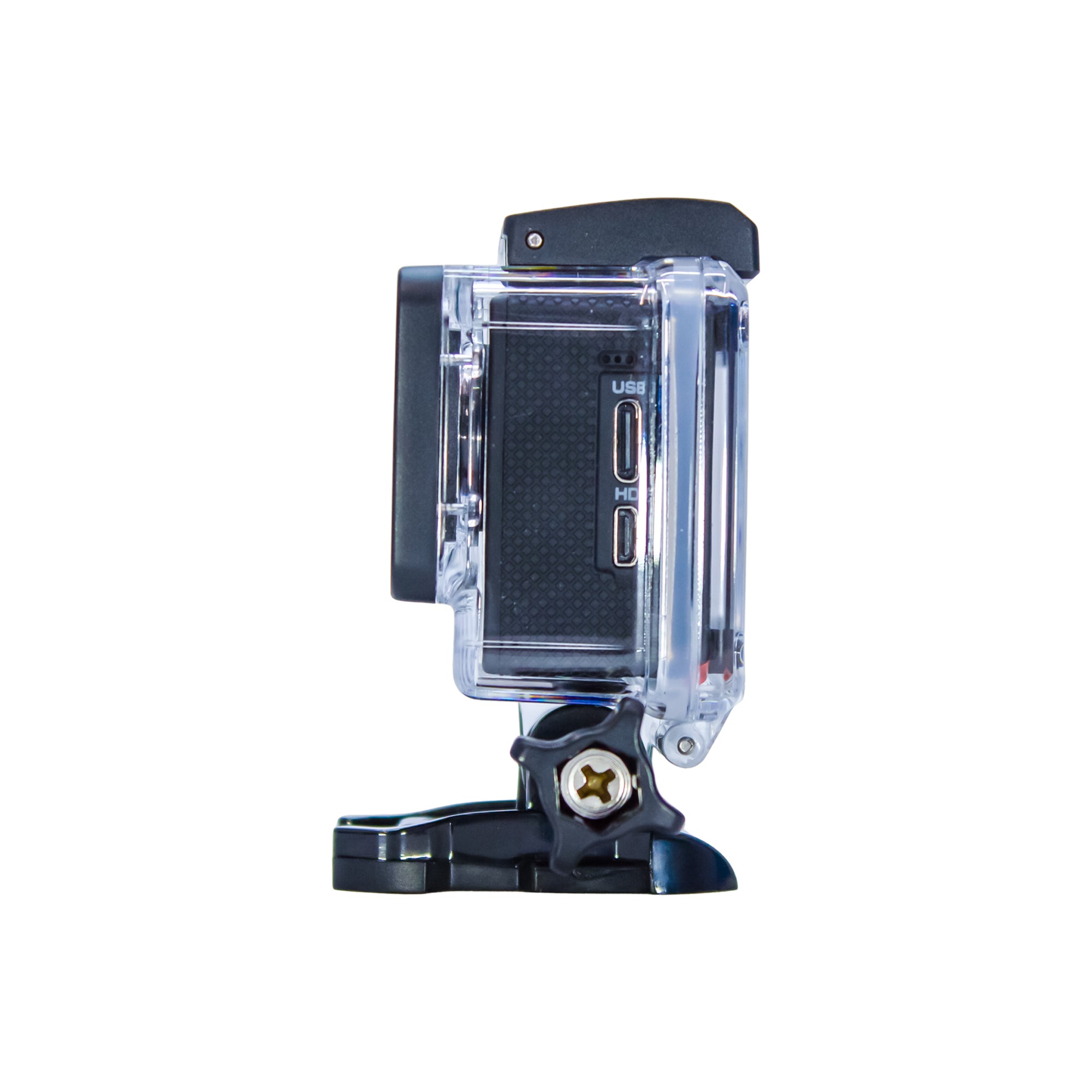 Wireless Gutter Vac WiFi Inspection Camera (Inc. Pole Brackets & Phone Holder) - rear view