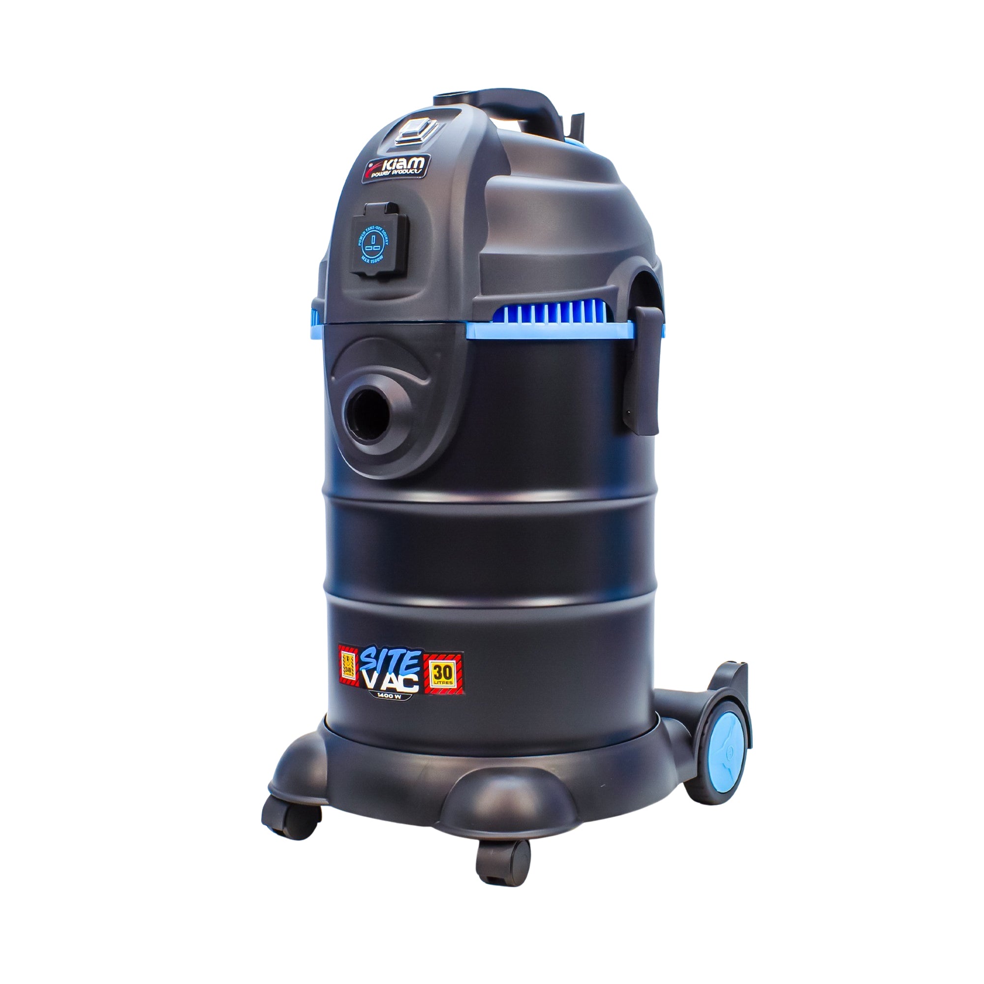 SiteVac® KV30PT – 30 Litre Wet & Dry Vacuum Cleaner with Power Take-Off – 1400W