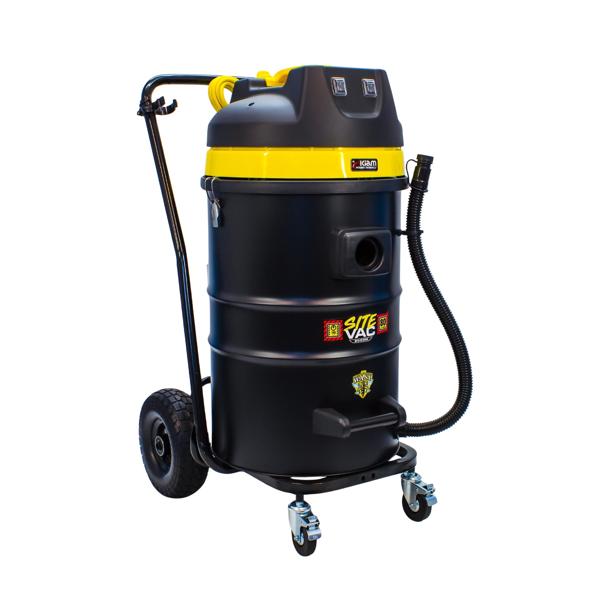 Kiam SiteVac 110V L-Class 2000W Vacuum Cleaner 80L W.A.S.P