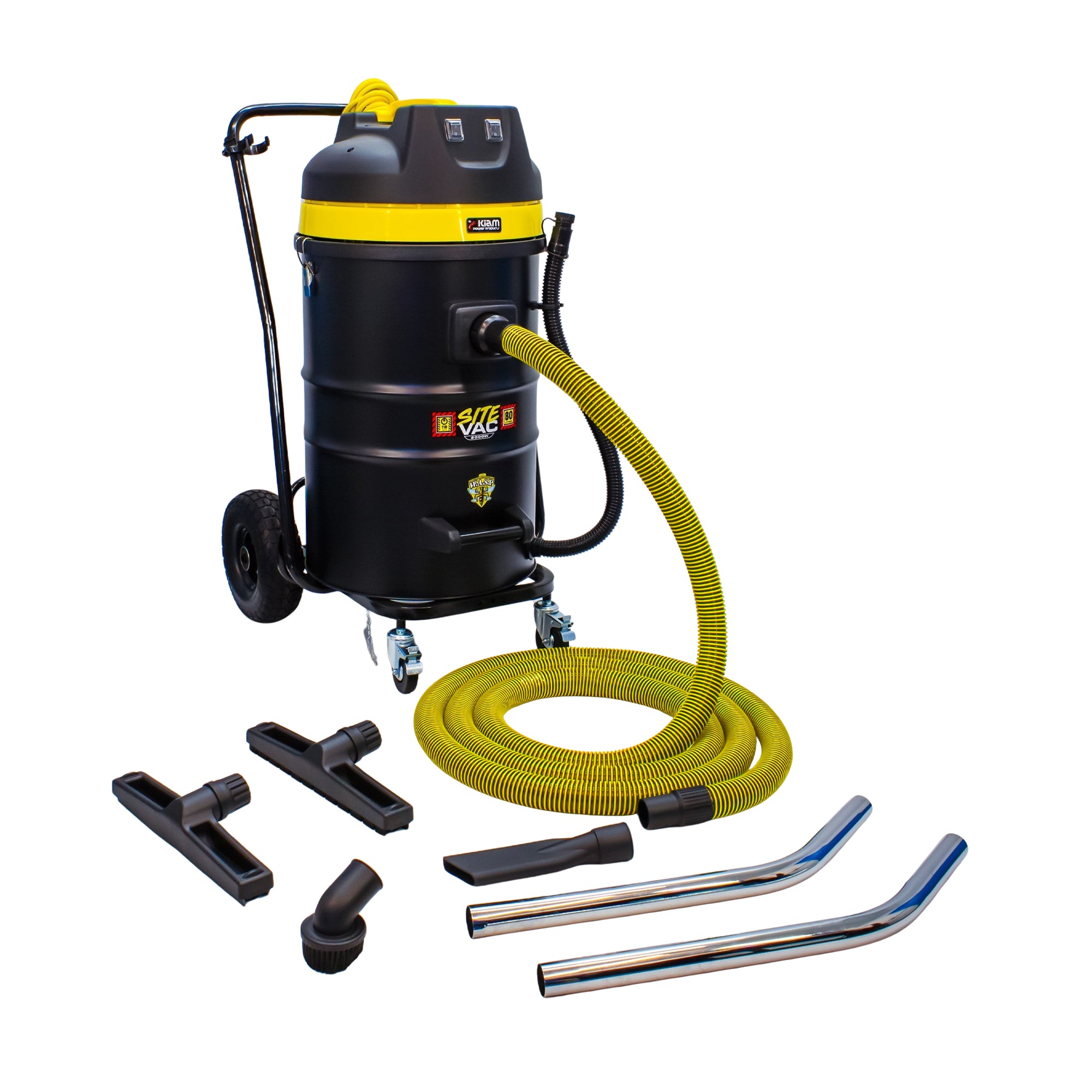 Kiam SiteVac 110V L-Class 2000W Vacuum Cleaner 80L W.A.S.P