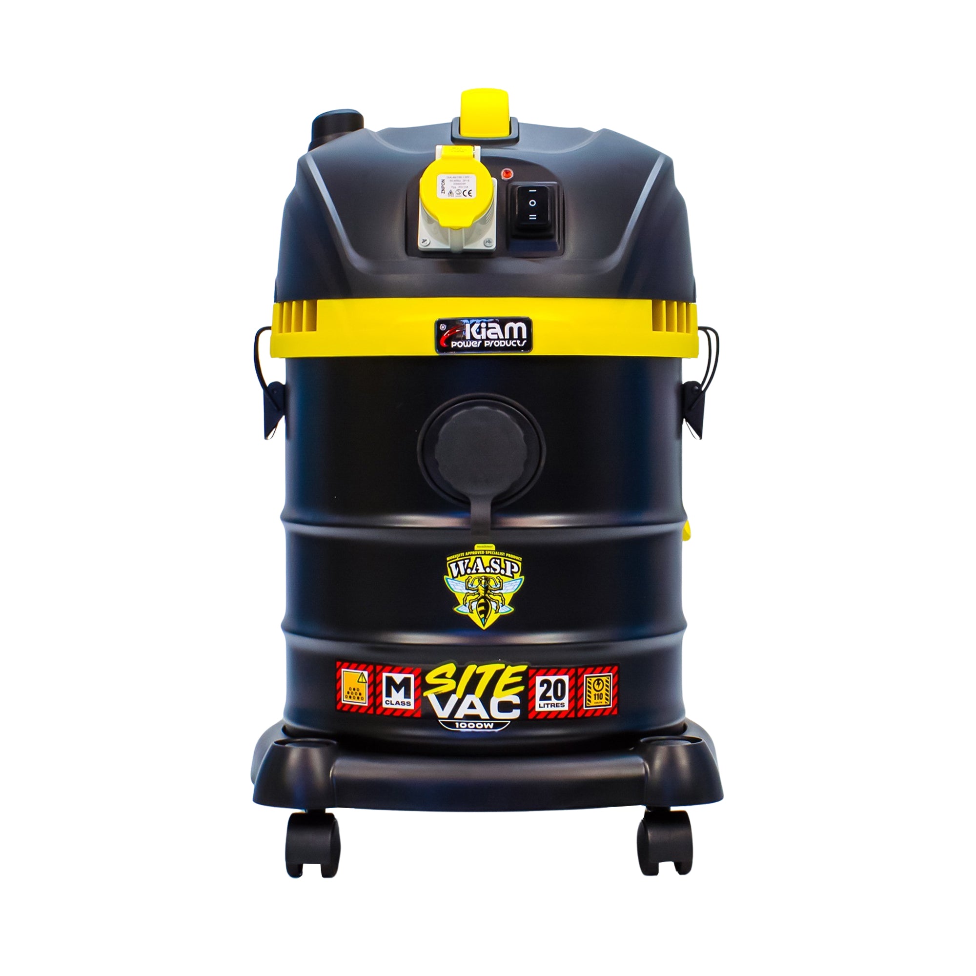 Kiam SiteVac 110V M-Class 1000W Vacuum Cleaner 20L W.A.S.P