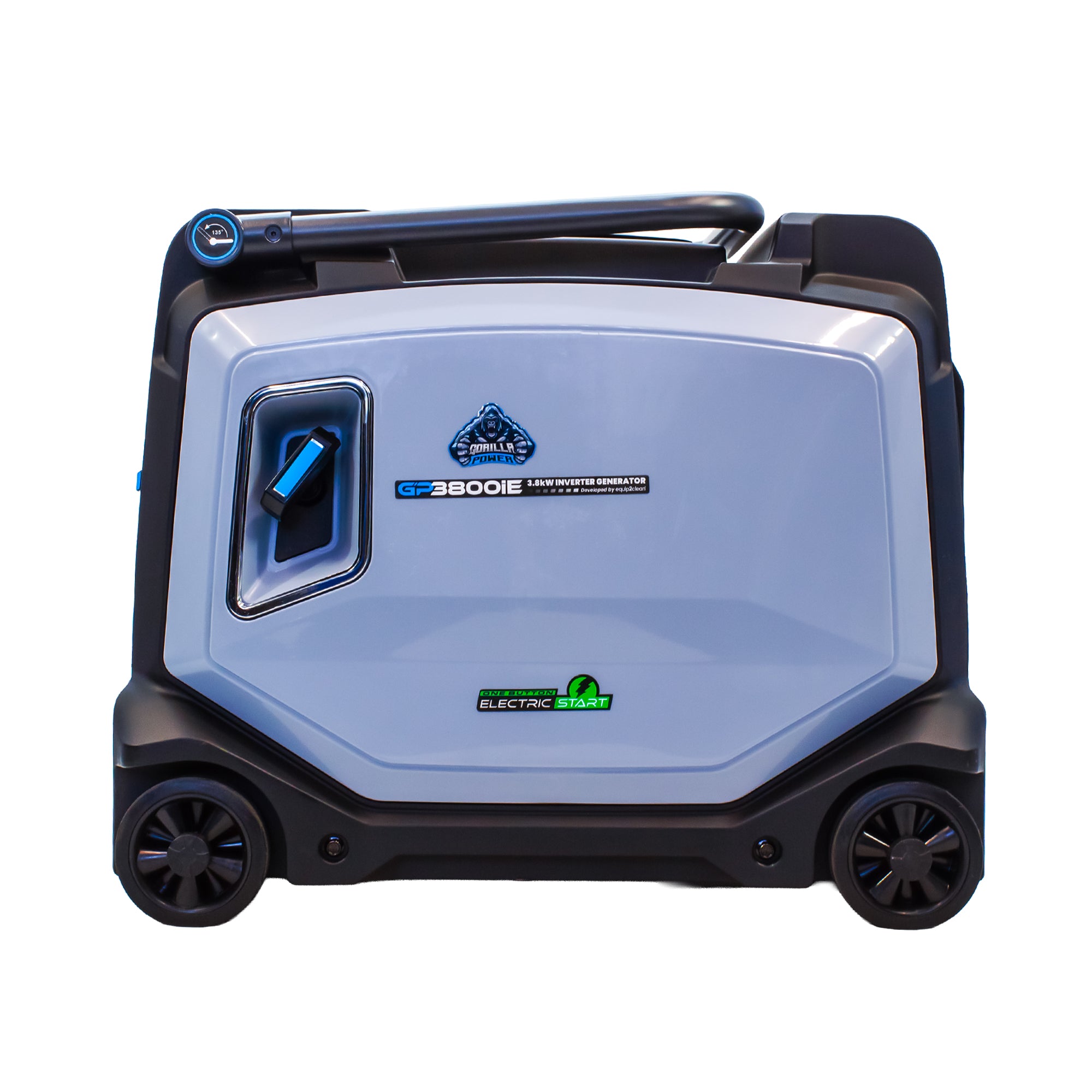 Gorilla Power 3800W Inverter Suitcase Generator with Electric Start - GP3800iE  – Reliable Power On-The-Go