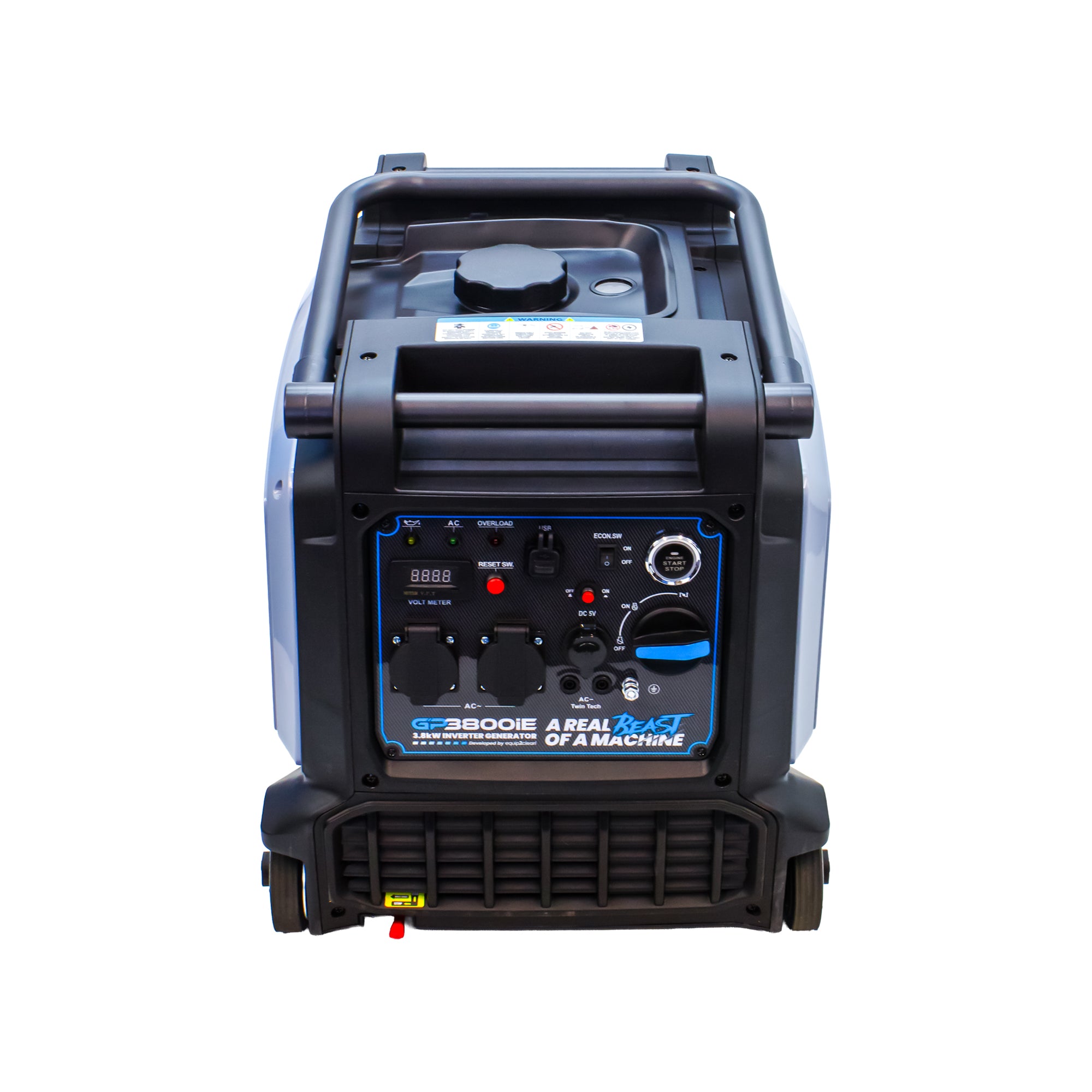 Gorilla Power 3800W Inverter Suitcase Generator with Electric Start - GP3800iE  – Reliable Power On-The-Go