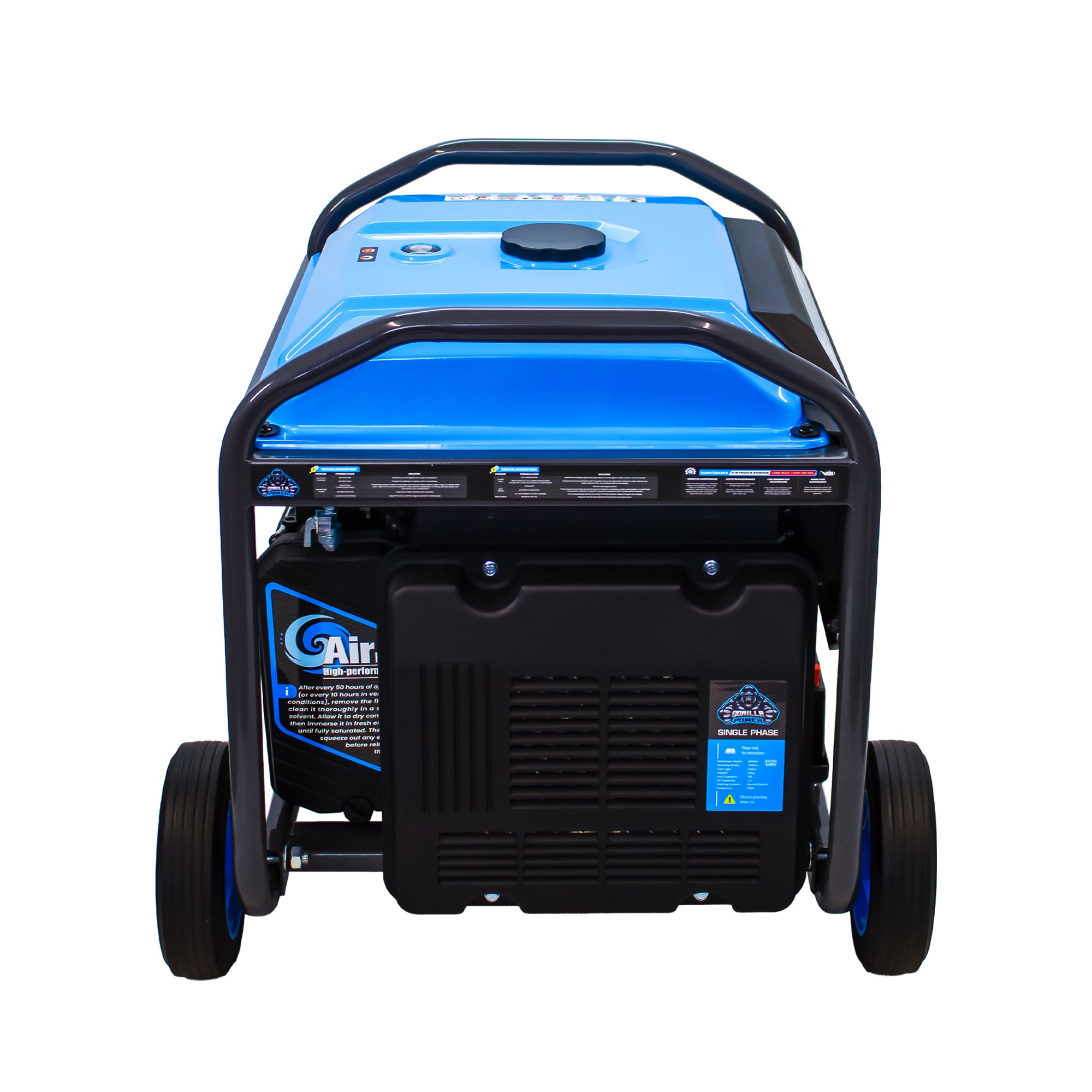 Gorilla Power 8000W Inverter Open Frame Generator with Electric Start - GP8000iE  – High Performance & Fuel Efficient