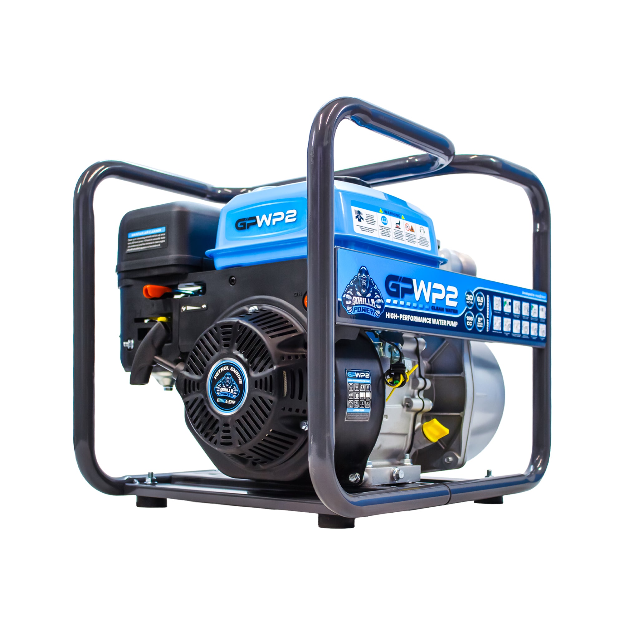 Gorilla Power GPWP2 2" Water Pump – Clean & Dirty up to 4mm