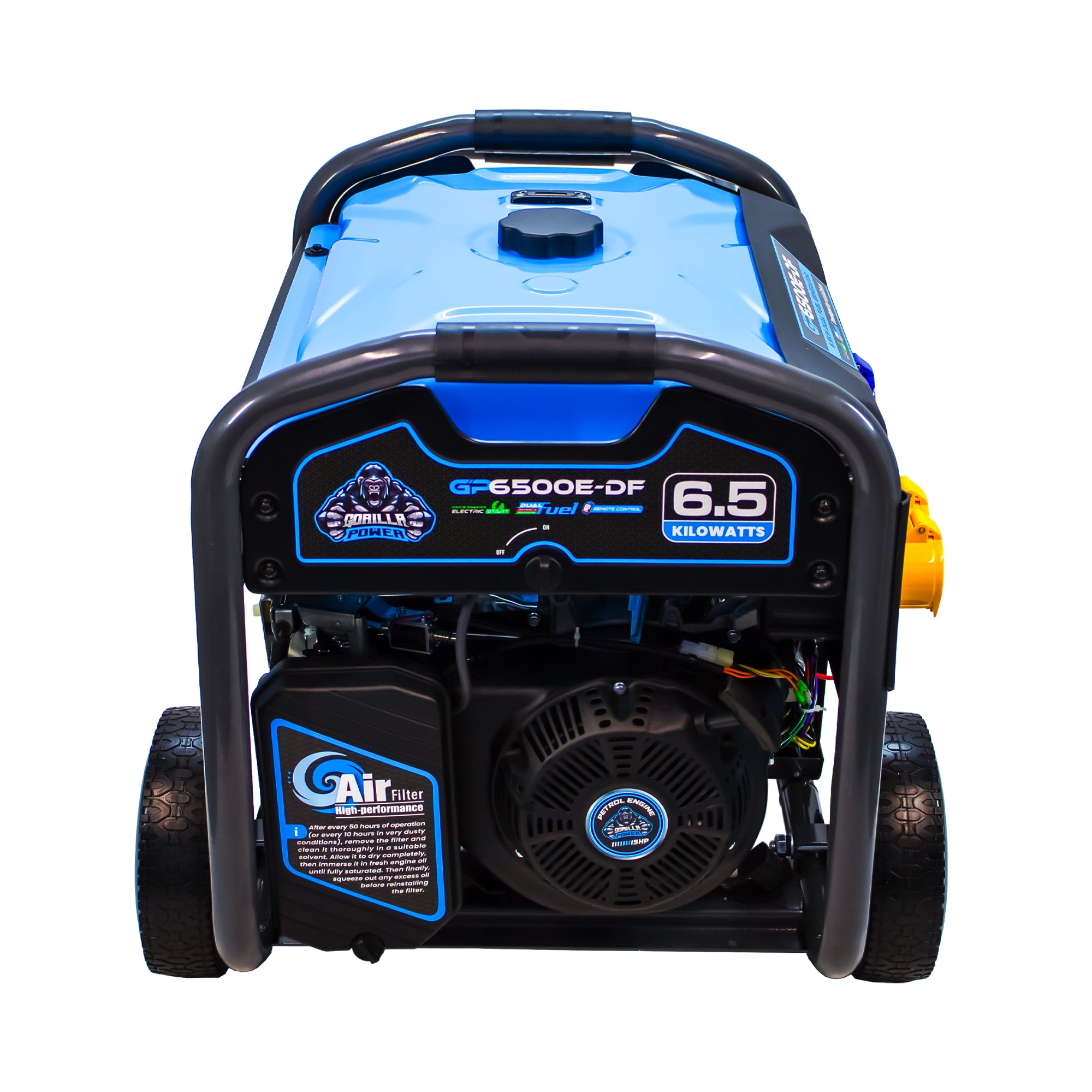 Gorilla Power 6500W Dual-Fuel Generator with Electric Start - GP6500E-DF  – High Performance & Versatile Power