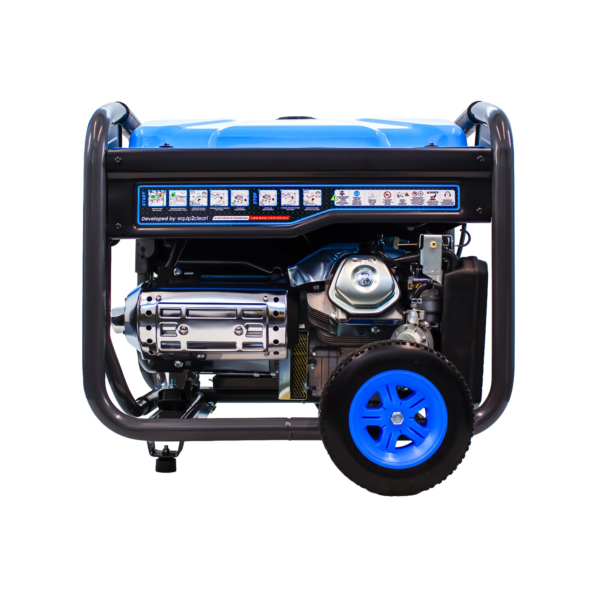 Gorilla Power 8300W Dual-Fuel Generator with Electric Start - GP8300E-DF - High-Capacity & Reliable Power