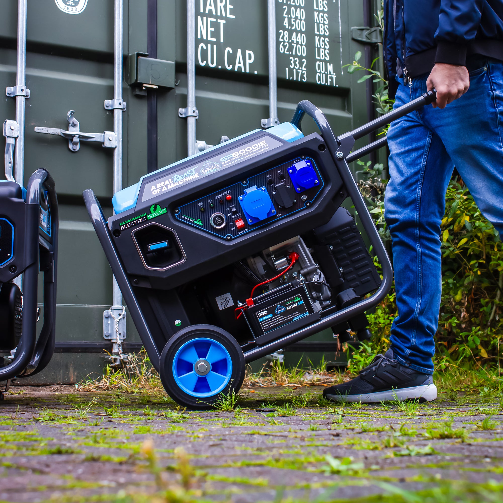 Gorilla Power 8000W Inverter Open Frame Generator with Electric Start - GP8000iE  – High Performance & Fuel Efficient