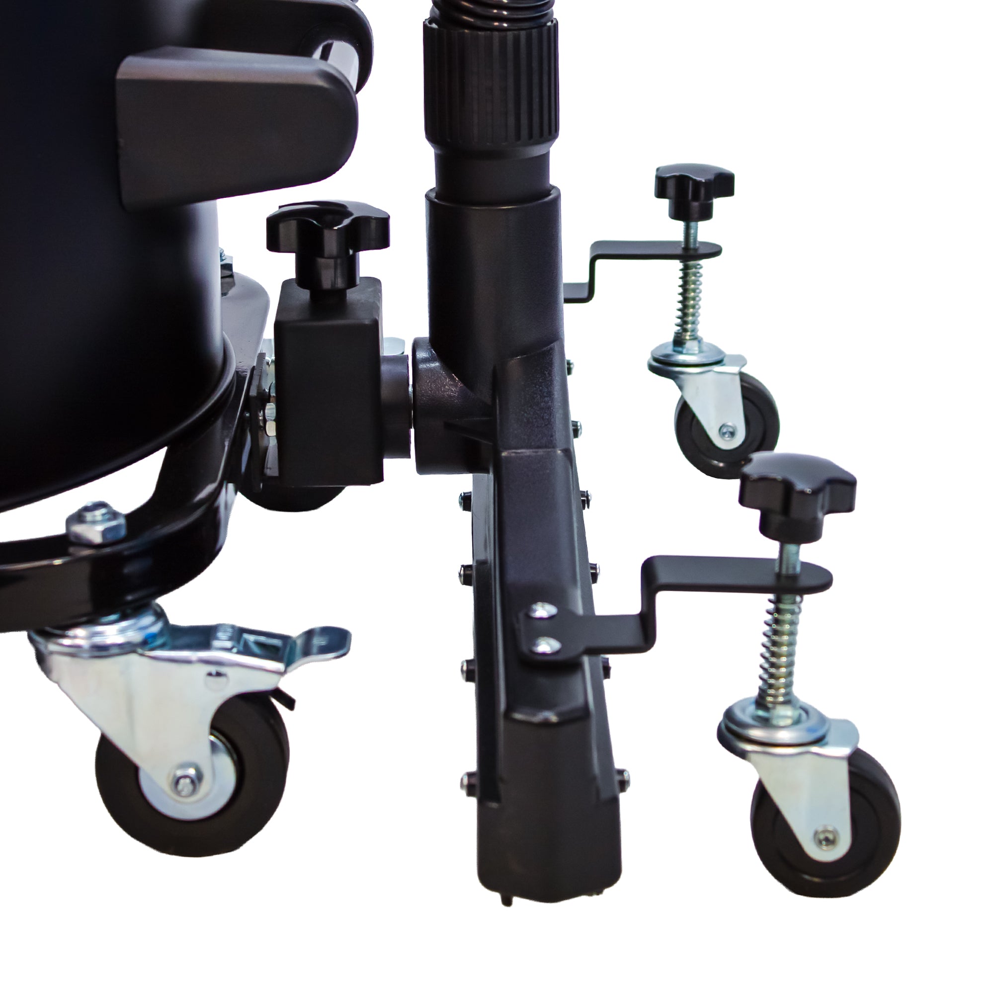 SiteVac KV80-3F – Triple Motor Warehouse Vacuum (3600W) with Front-Mounted Squeegee - in use