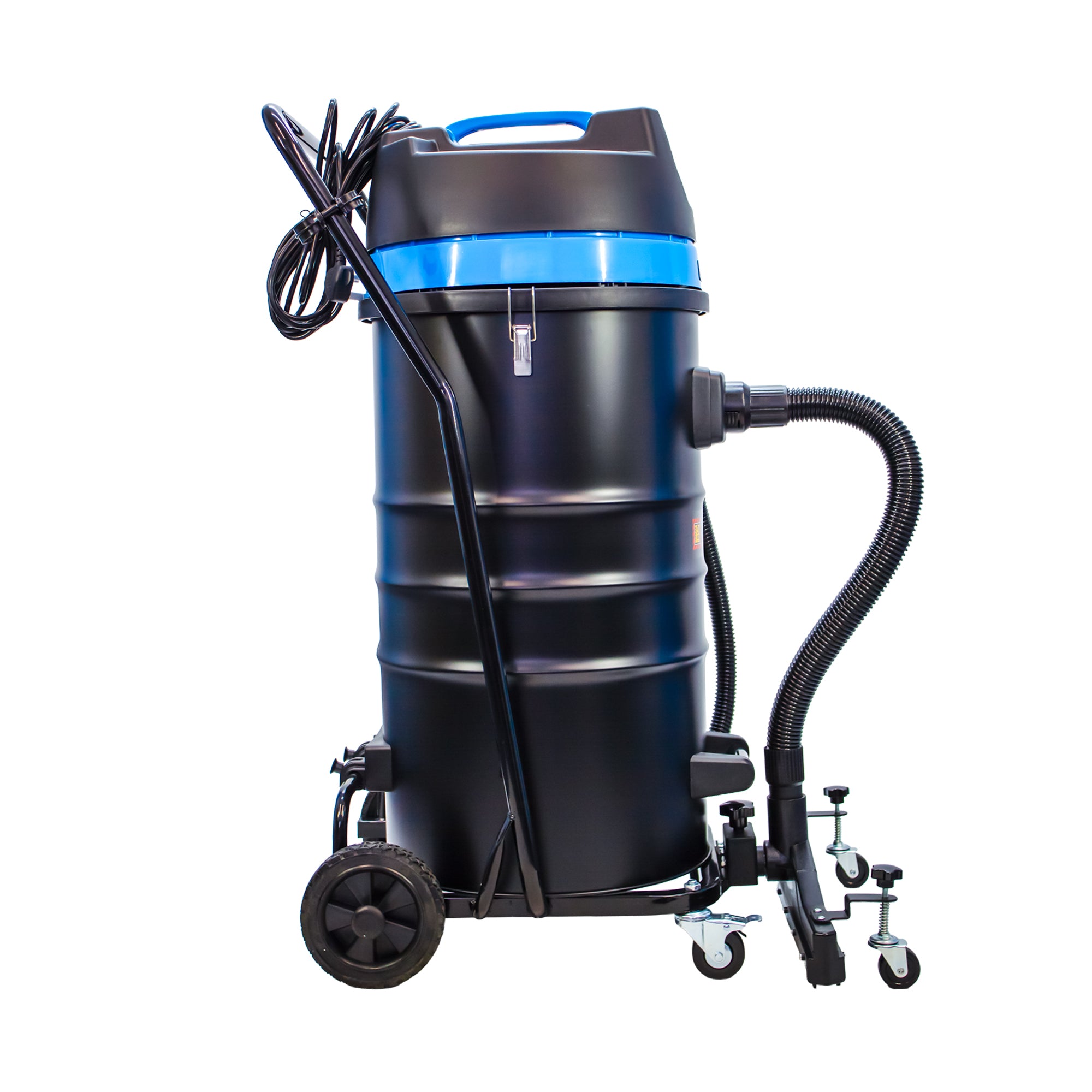 SiteVac® KV100-3F – Triple Motor Warehouse Vacuum (3600W) with Front-Mounted Squeegee