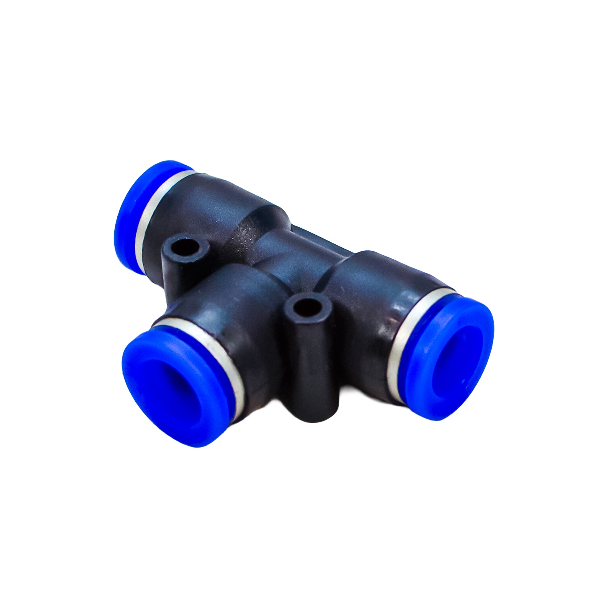 AquaSpray Push-Fit Equal Tee Connector – 5 mm ID Pole Hose, 3-Way Join