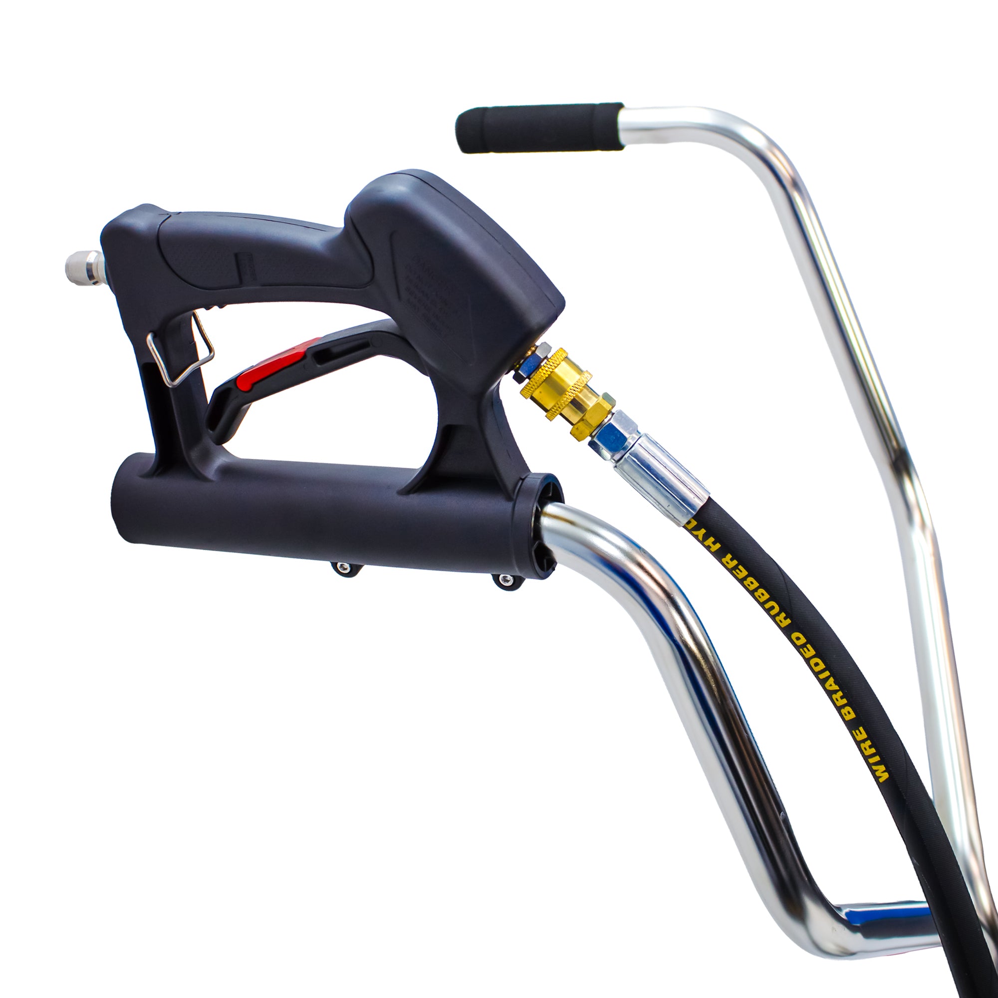 Kiam SurfacePro 18 Rotary Floor Cleaning Tool Steel Flat Surface Cleaner 18" - close-up