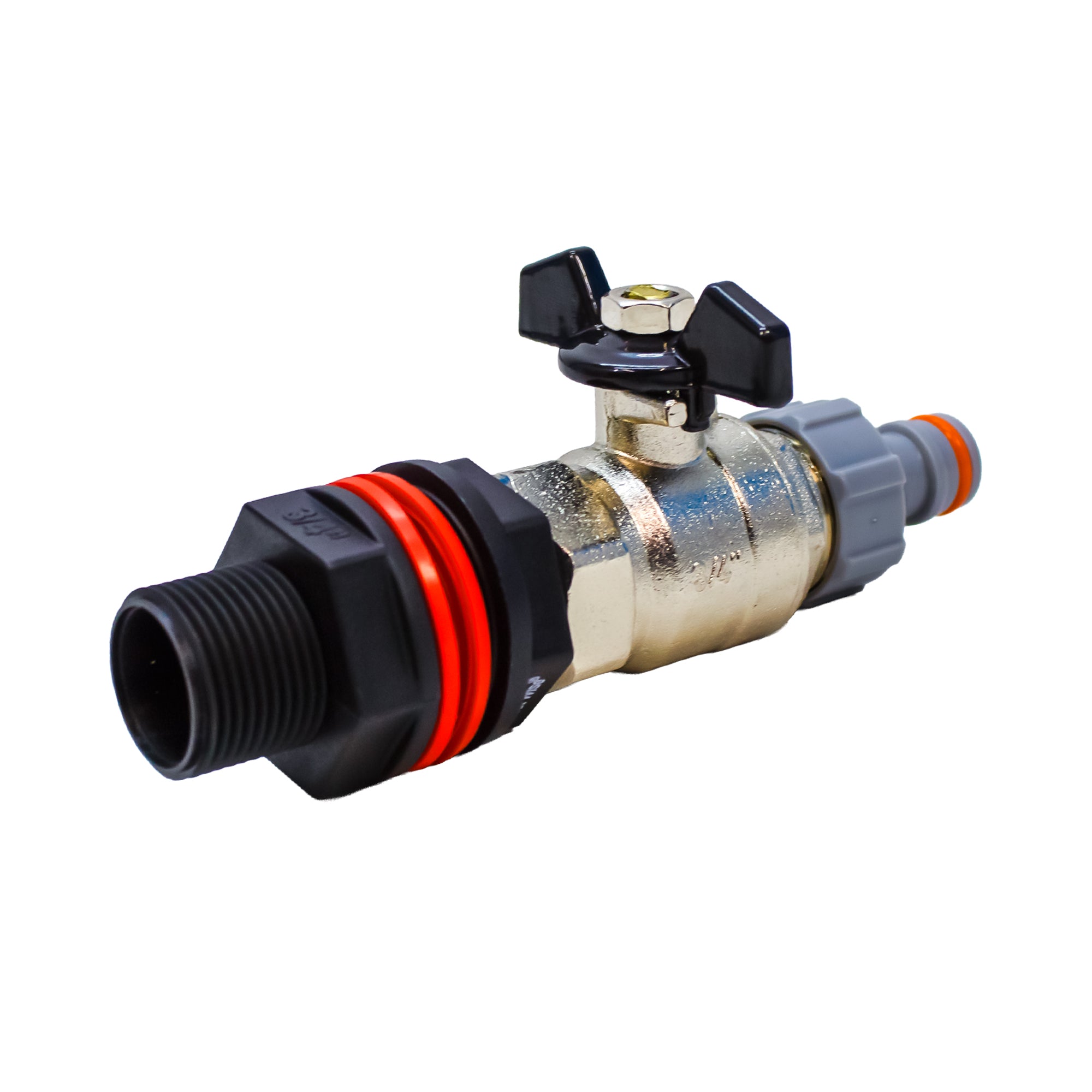 Replacement Outlet Tap for 240 Litre Wheelie Bin Buffer Tank - close-up