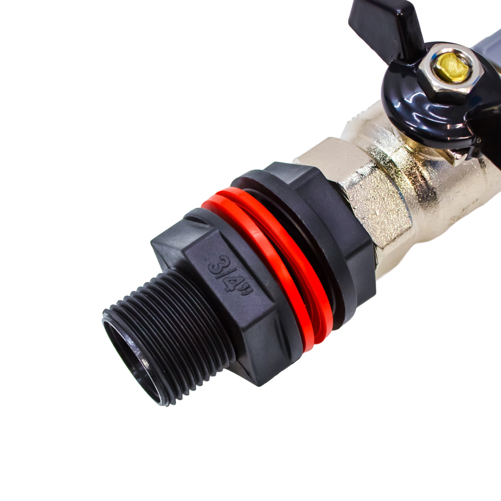 Replacement Outlet Tap for 240 Litre Wheelie Bin Buffer Tank - detail view