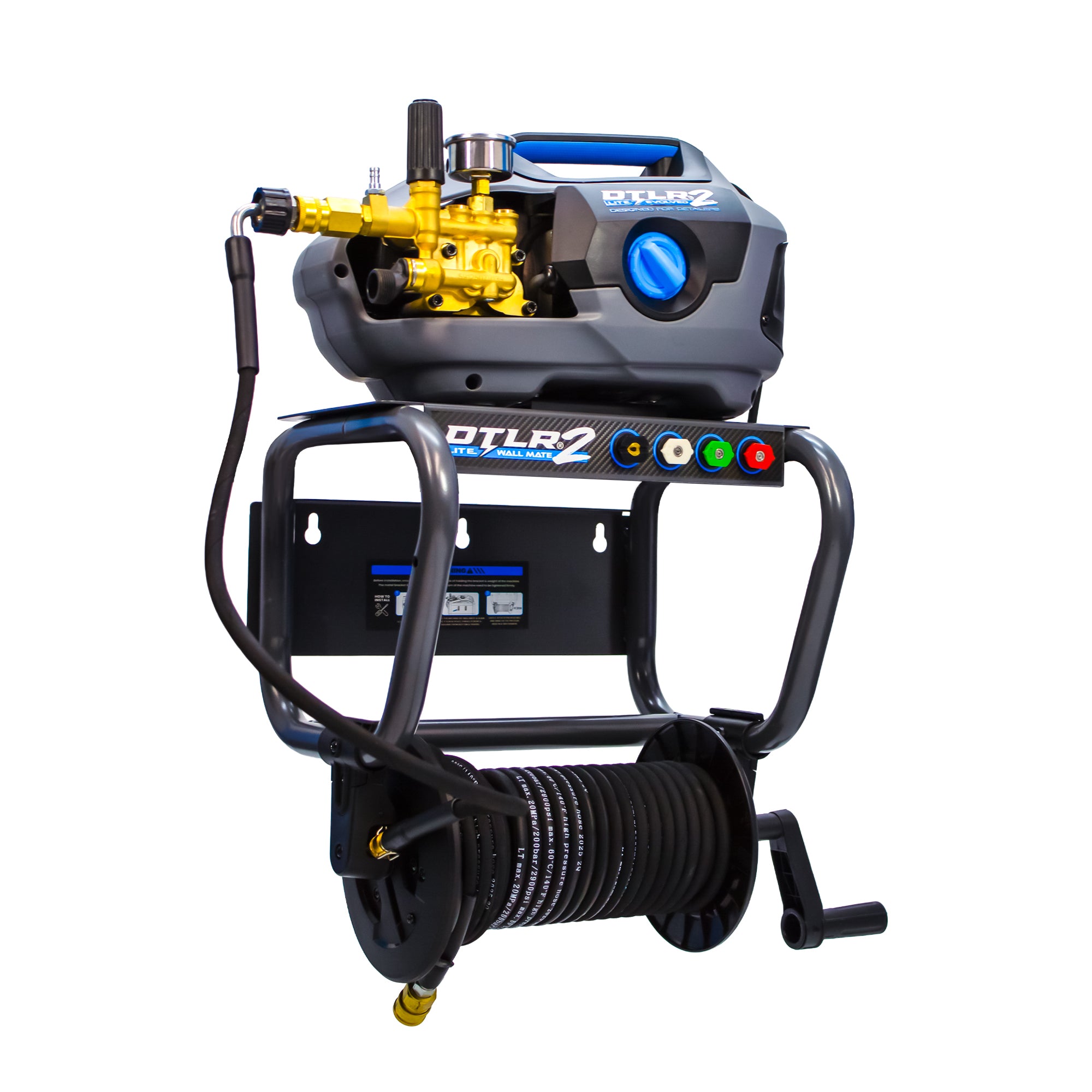 Kiam DTLR2 LITE® Wall Mount Frame and Hose Reel