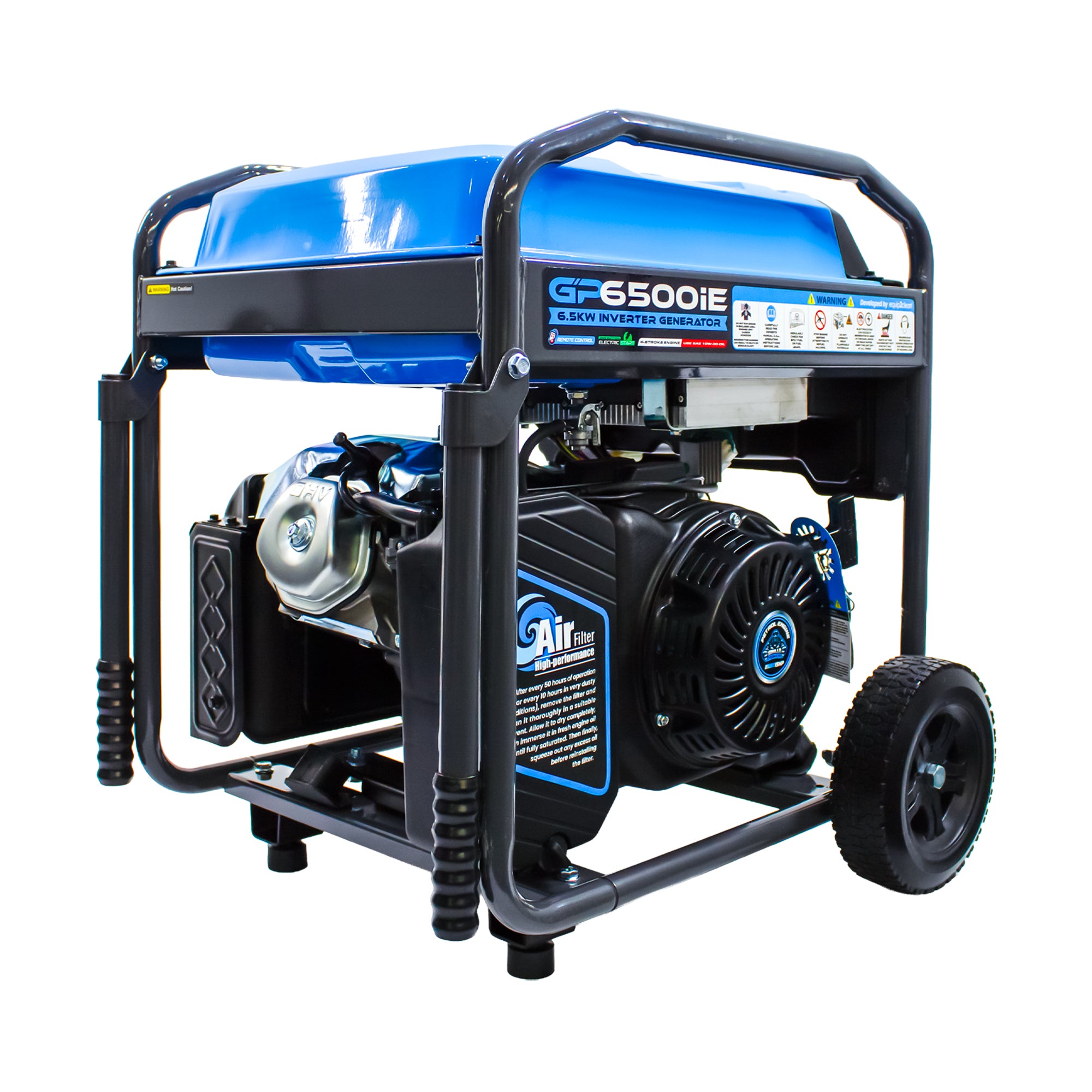 Gorilla Power 6500W Inverter Open Frame Generator with Electric Start - GP6500iE  – High Performance & Fuel Efficient