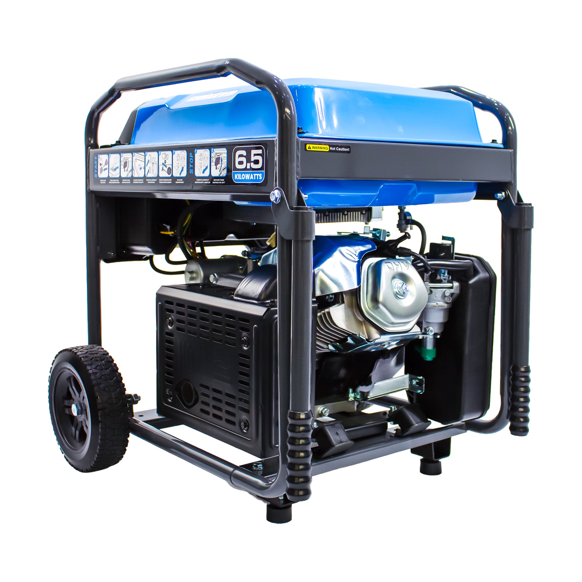 Gorilla Power 6500W Inverter Open Frame Generator with Electric Start - GP6500iE  – High Performance & Fuel Efficient