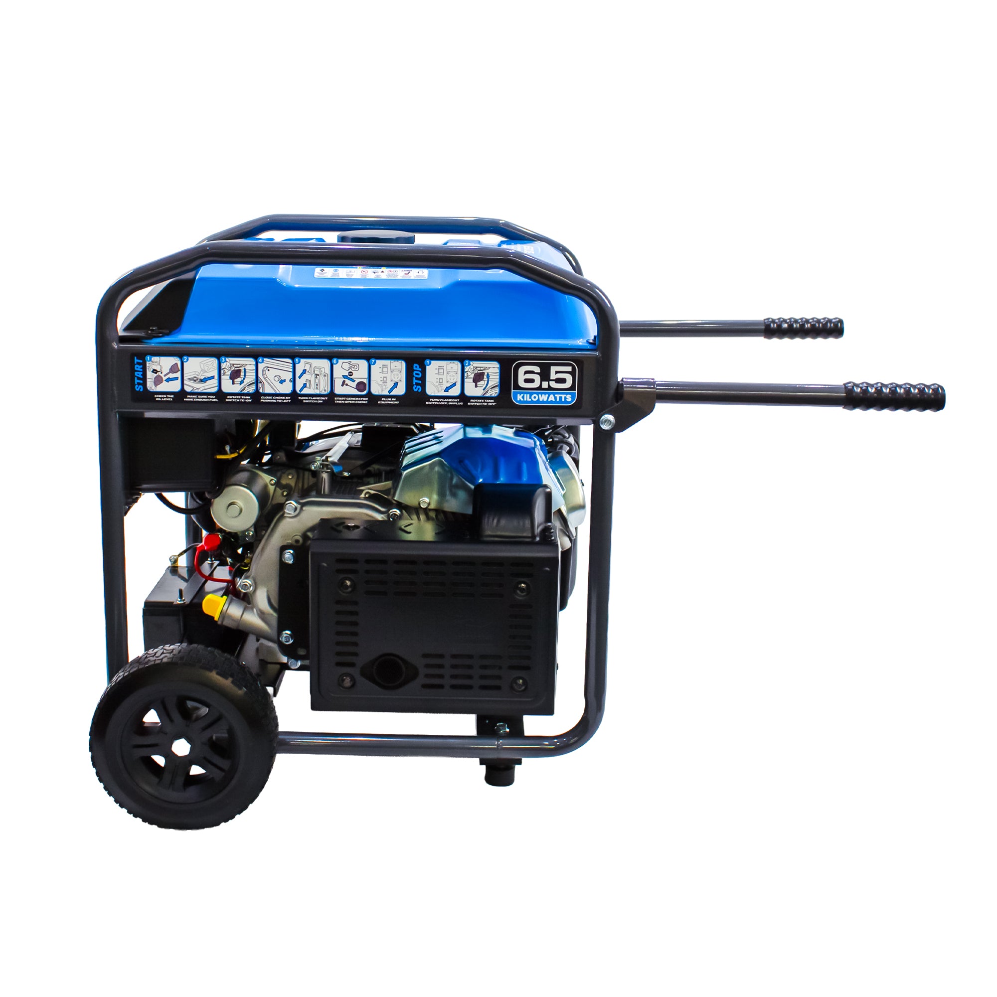 Gorilla Power 6500W Inverter Open Frame Generator with Electric Start - GP6500iE  – High Performance & Fuel Efficient
