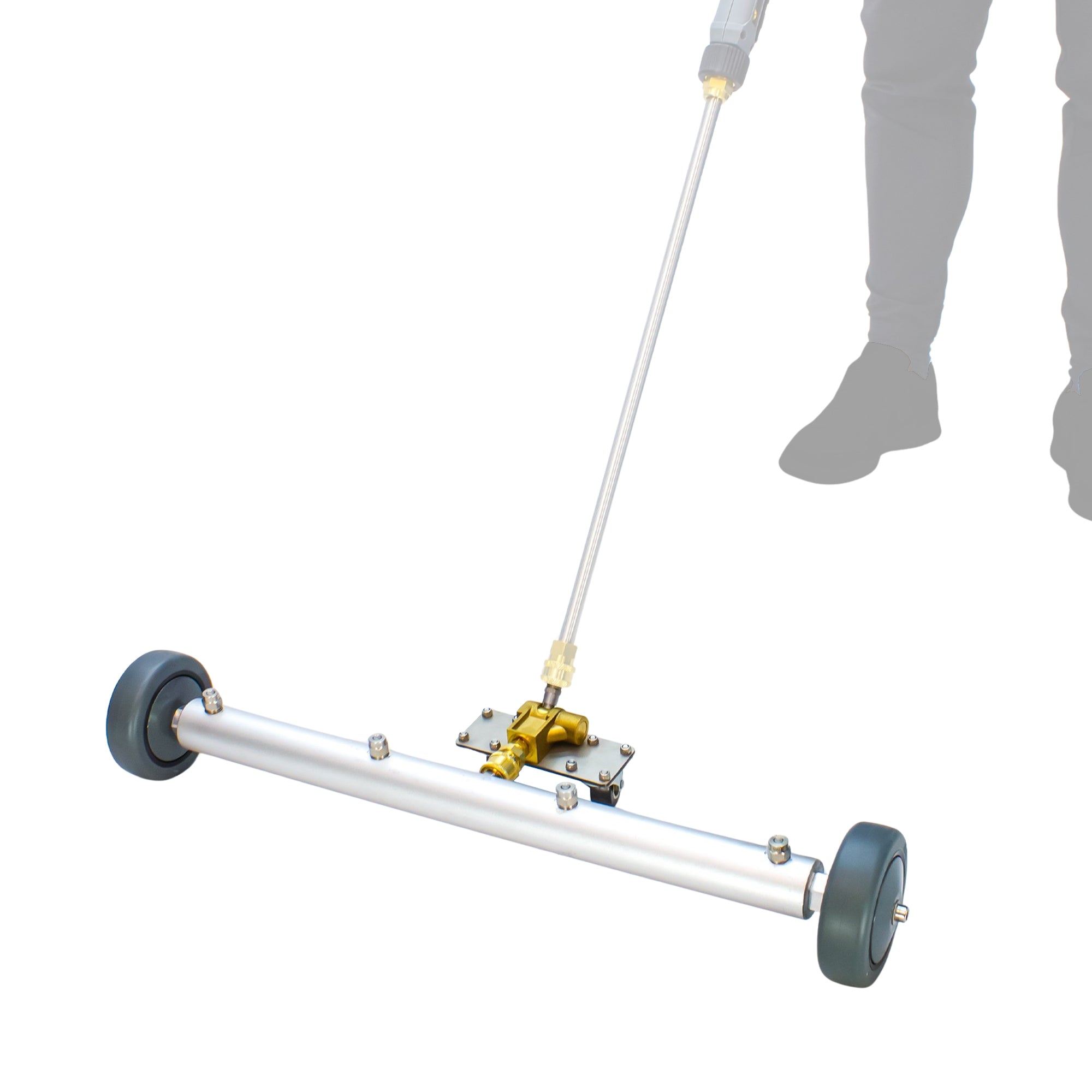 Pressure Washer Undercarriage Cleaning Bar Attachment (4 Nozzles)