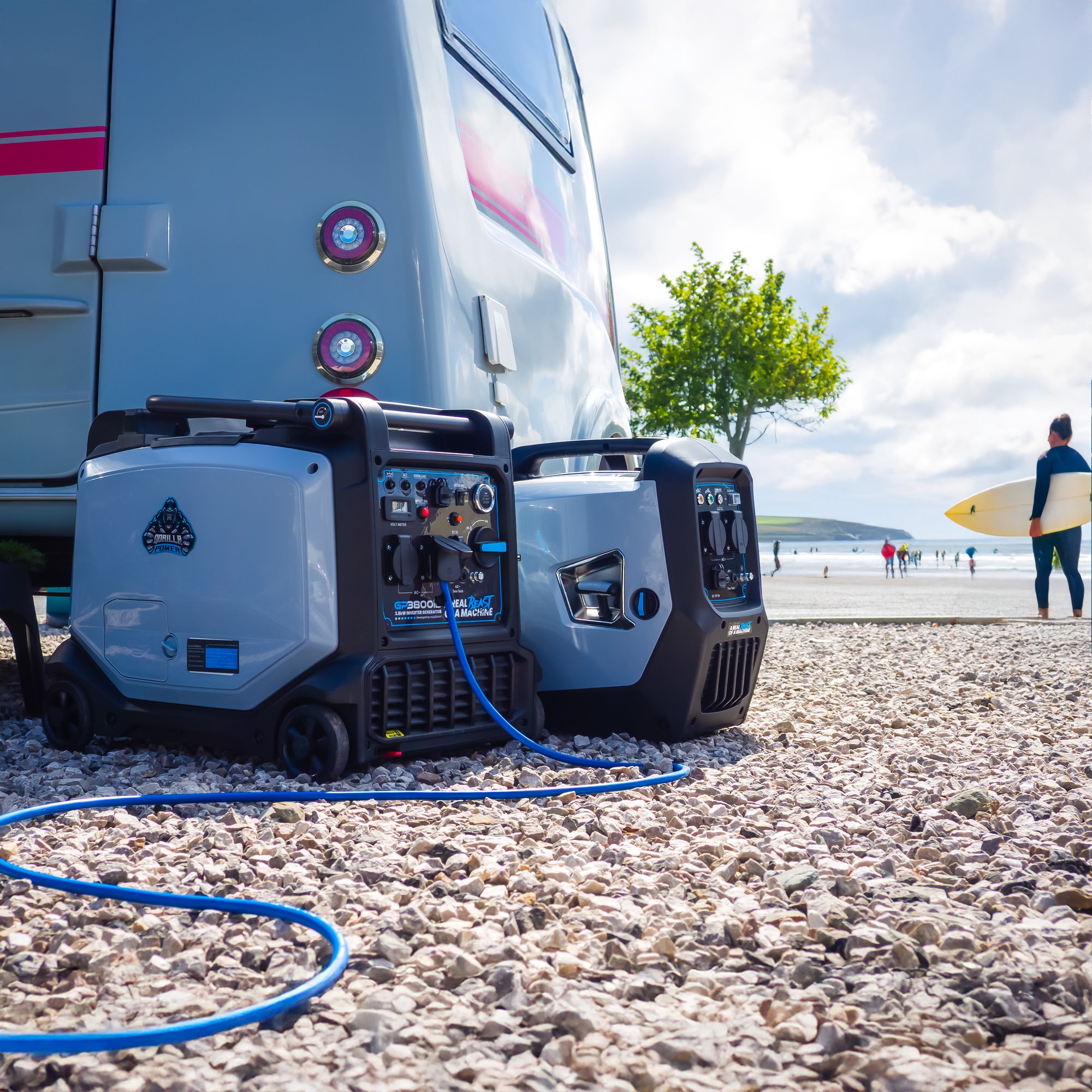 Gorilla Power 2000W Inverter Suitcase Generator - GP2000i  – Ultra-Portable & Fuel Efficient