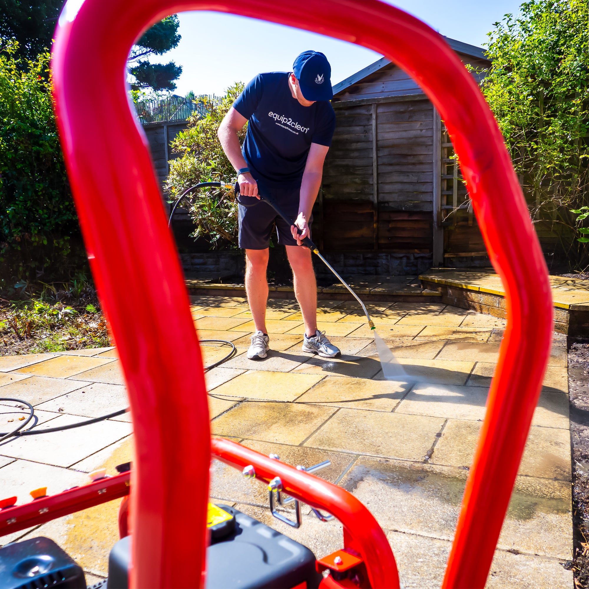 Kiam Warrior 3400P Petrol High Pressure Washer Jet Cleaner (9HP)